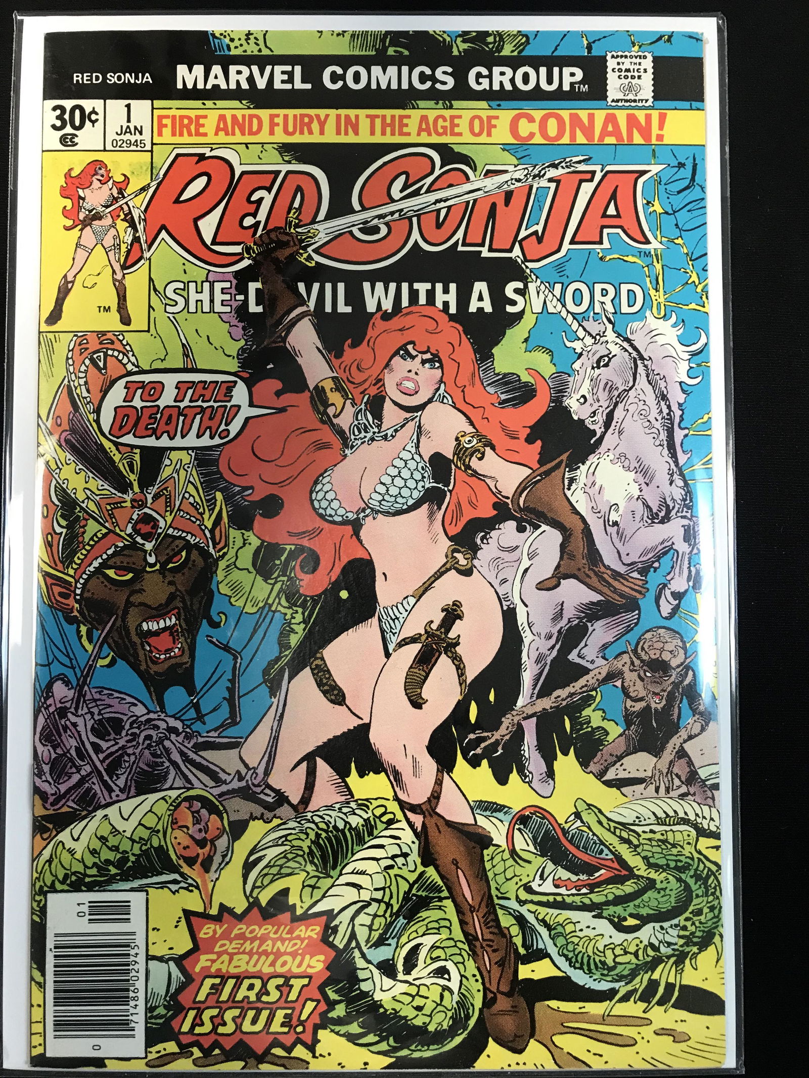 RED SONJA #1 MARVEL COMICS (1 of 1)
