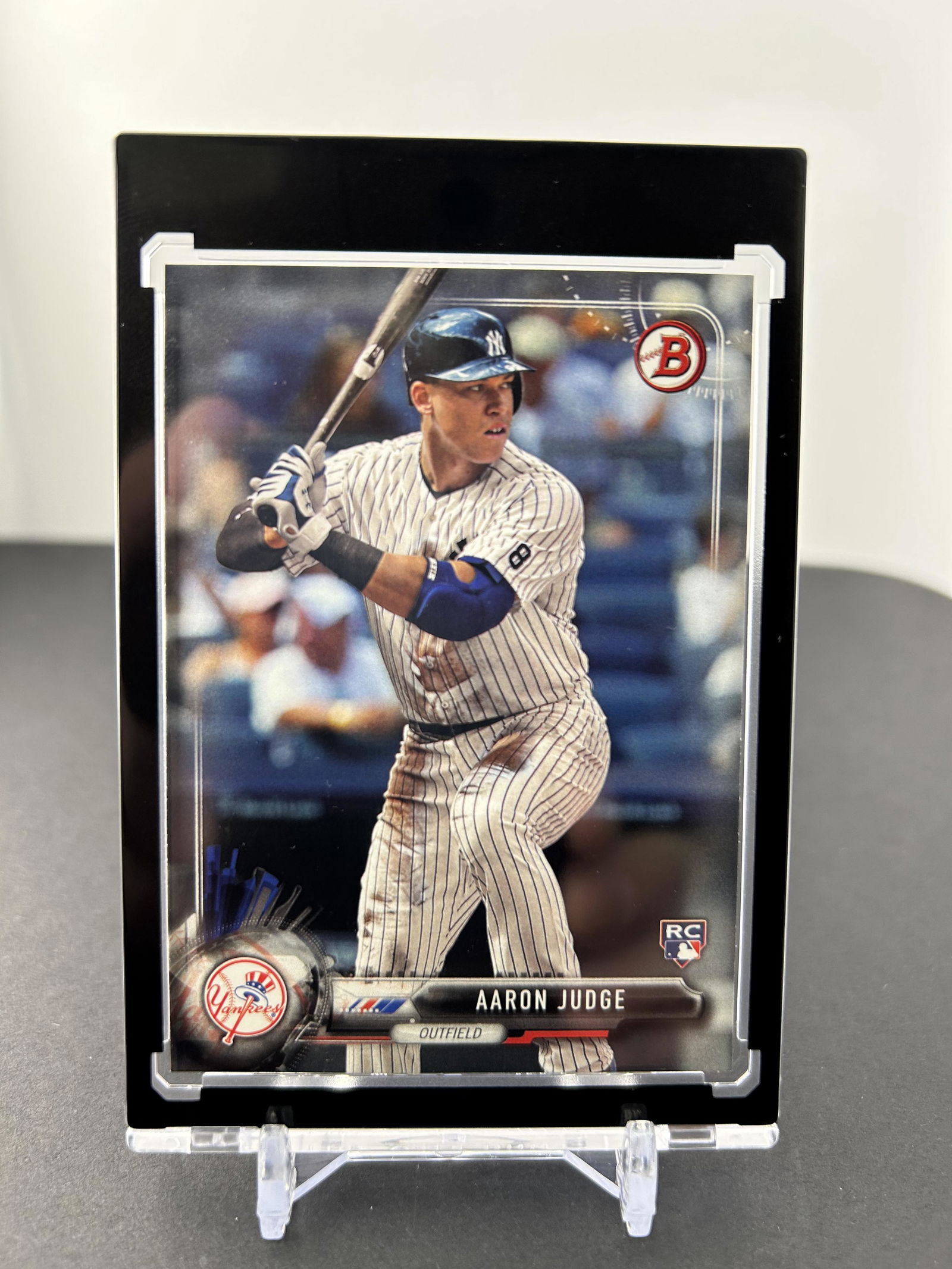 2017 BOWMAN No. 32 AARON JUDGE ROOKIE CARD (1 of 2)