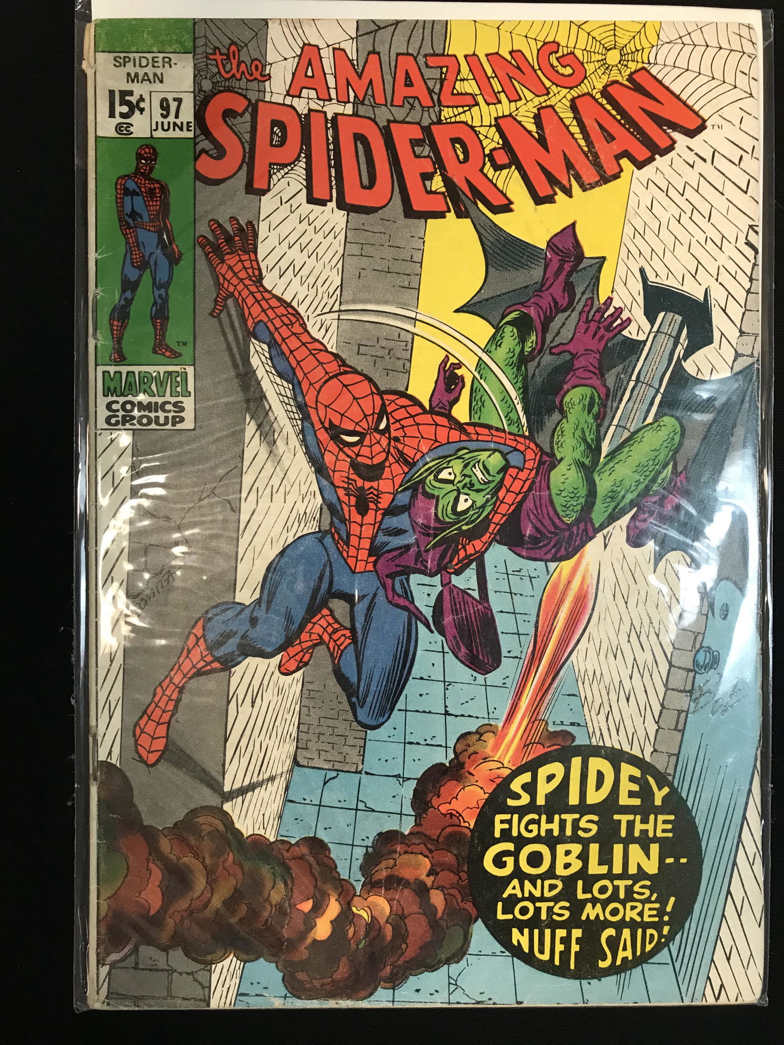 The AMAZING SPIDER-MAN #97  (MARVEL COMICS) (1 of 1)