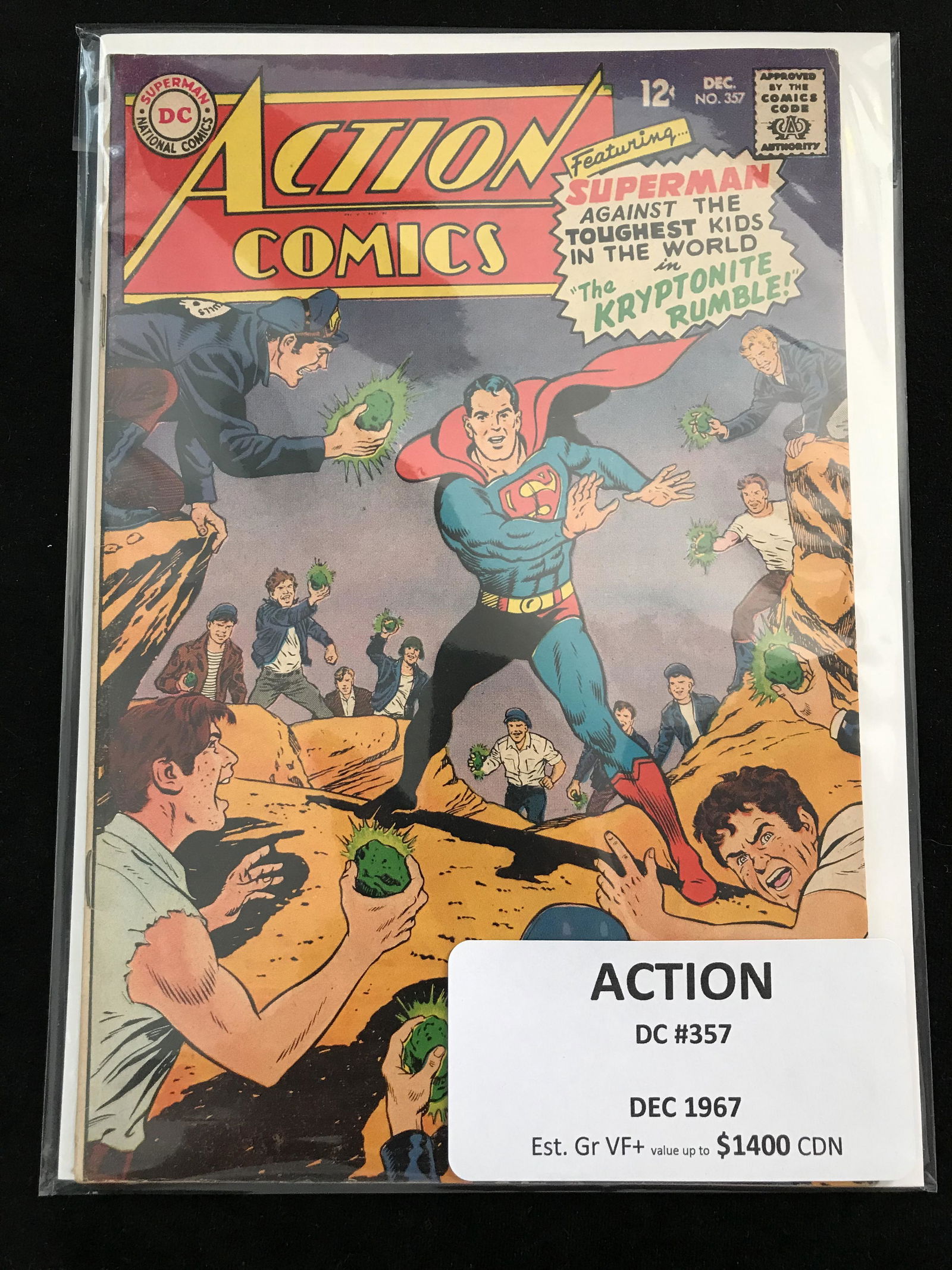 DC ACTION COMICS NO.357 (1 of 1)