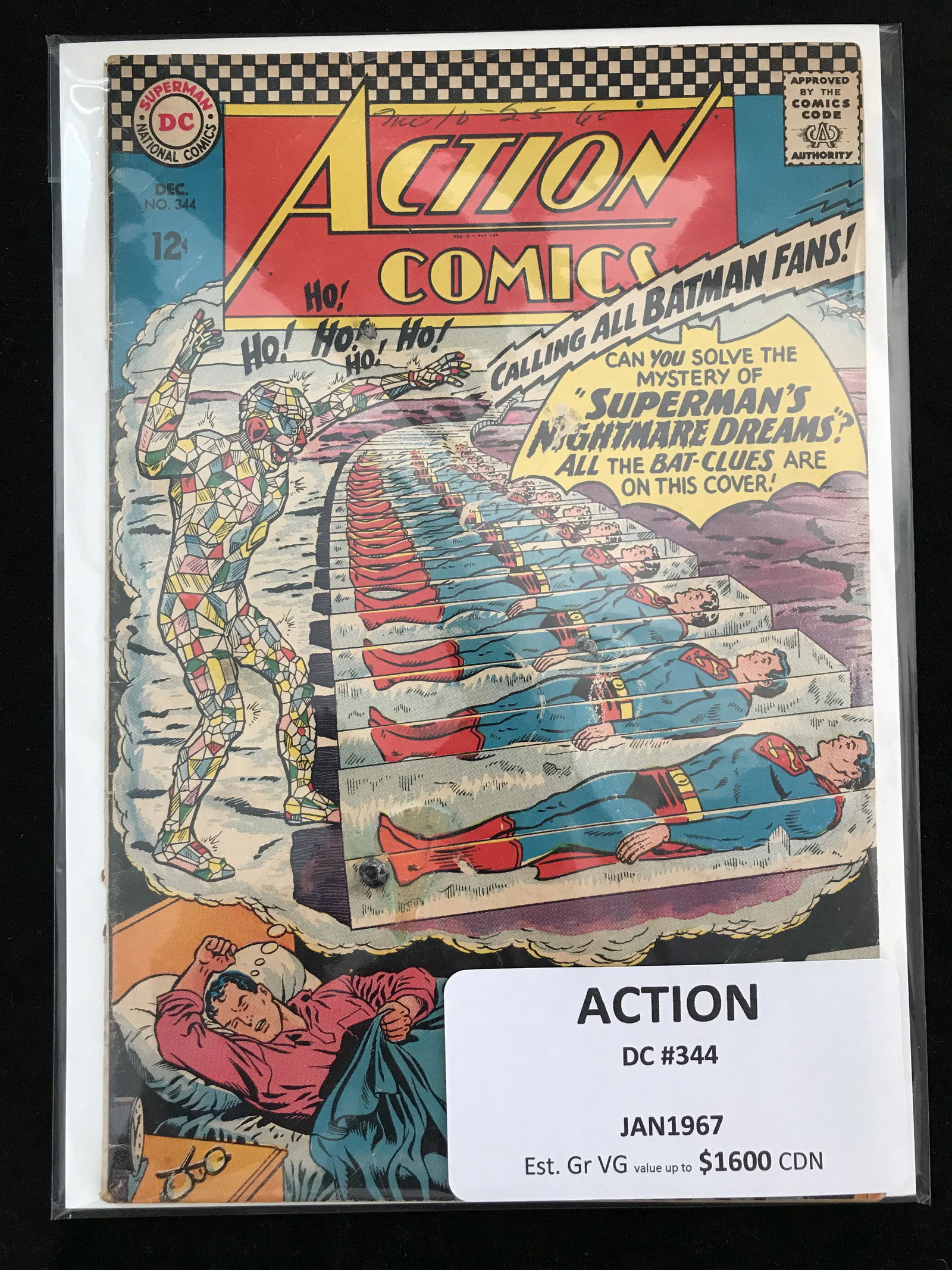 DC ACTION COMICS NO.344 (1 of 1)