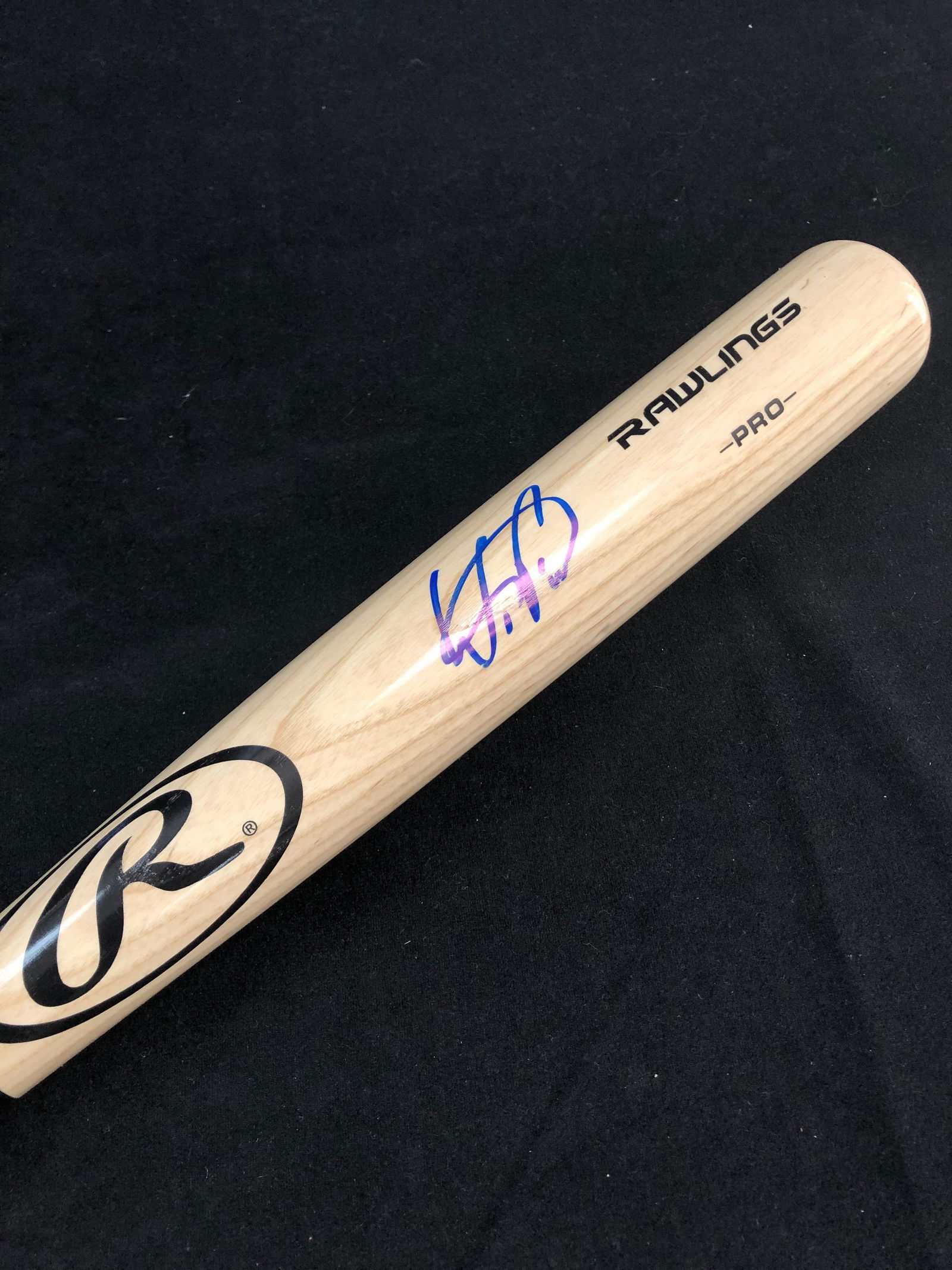 WANDER FRANCO SIGNED RAWLINGS BASEBALL BAT (JSA COA) (1 of 4)