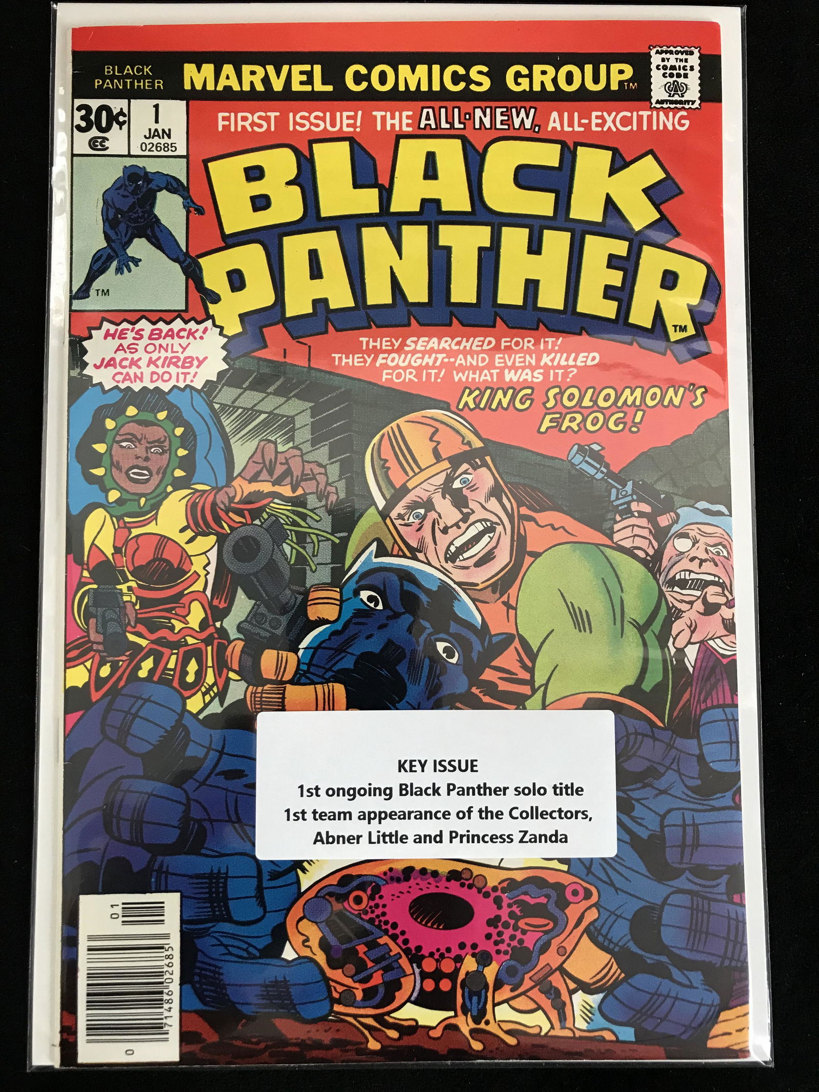 MARVEL COMICS BLACK PANTHER NO.1 (1 of 1)