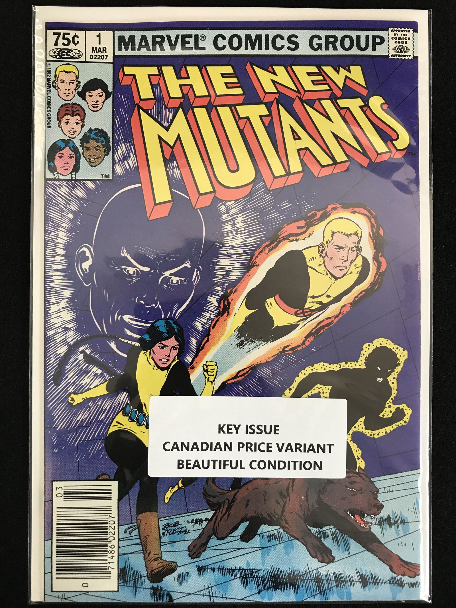 MARVEL COMICS TEH NEW MUTANTS NO.1 (1 of 1)