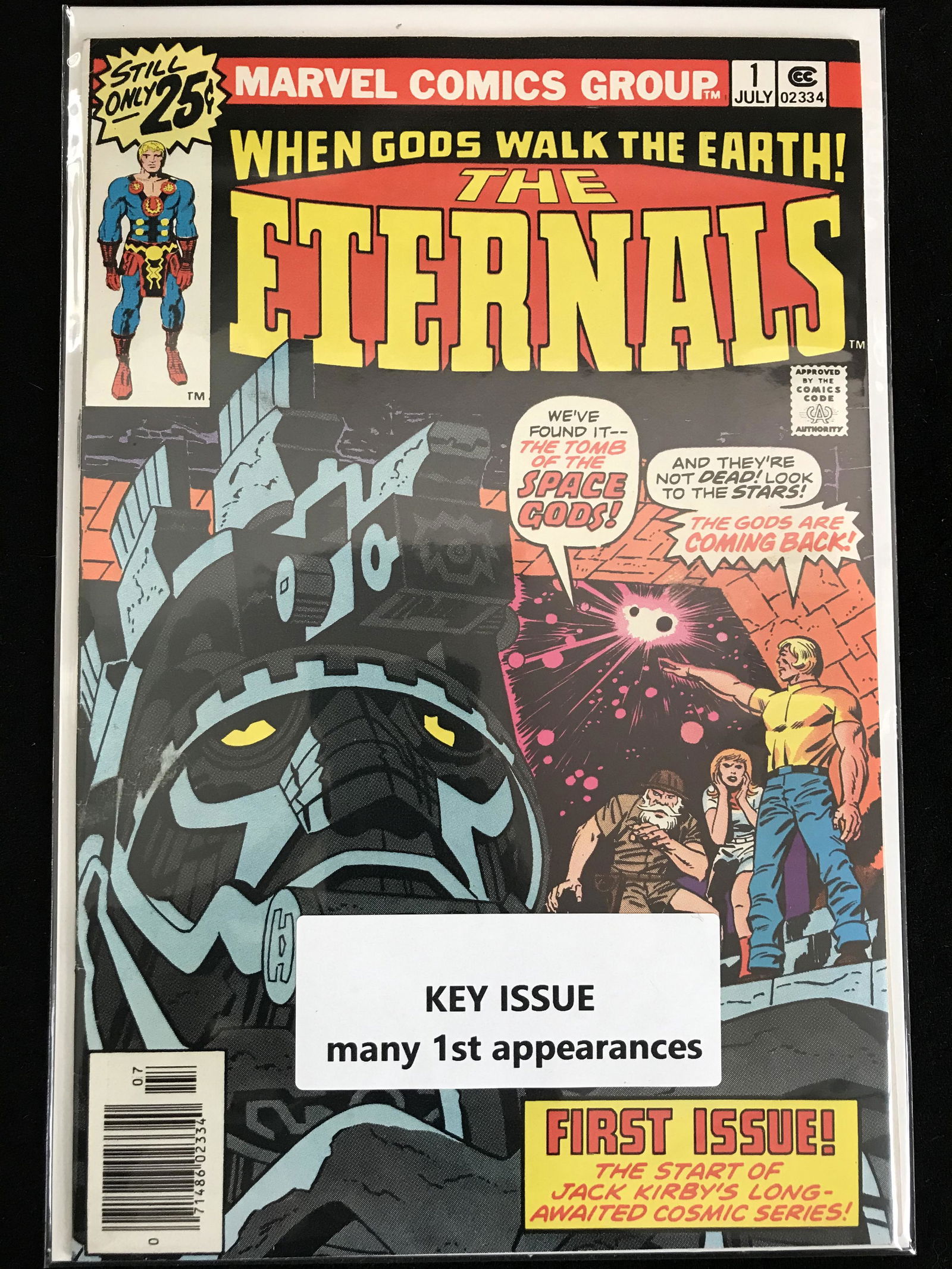 MARVEL COMICS THE ETERNALS NO.1 (1 of 1)