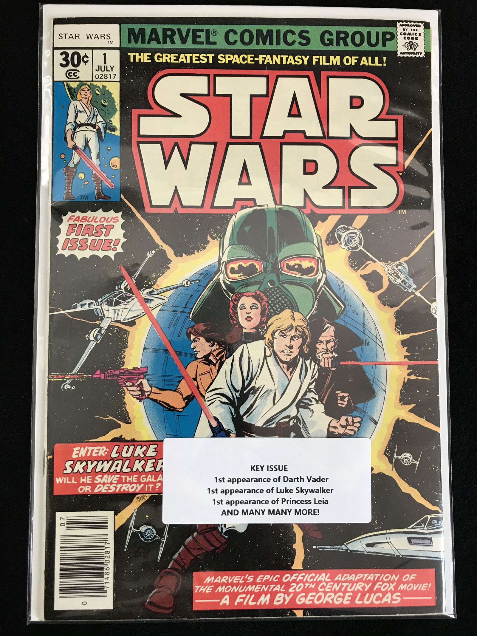 MARVEL COMICS STAR WARS NO.1 (1 of 1)