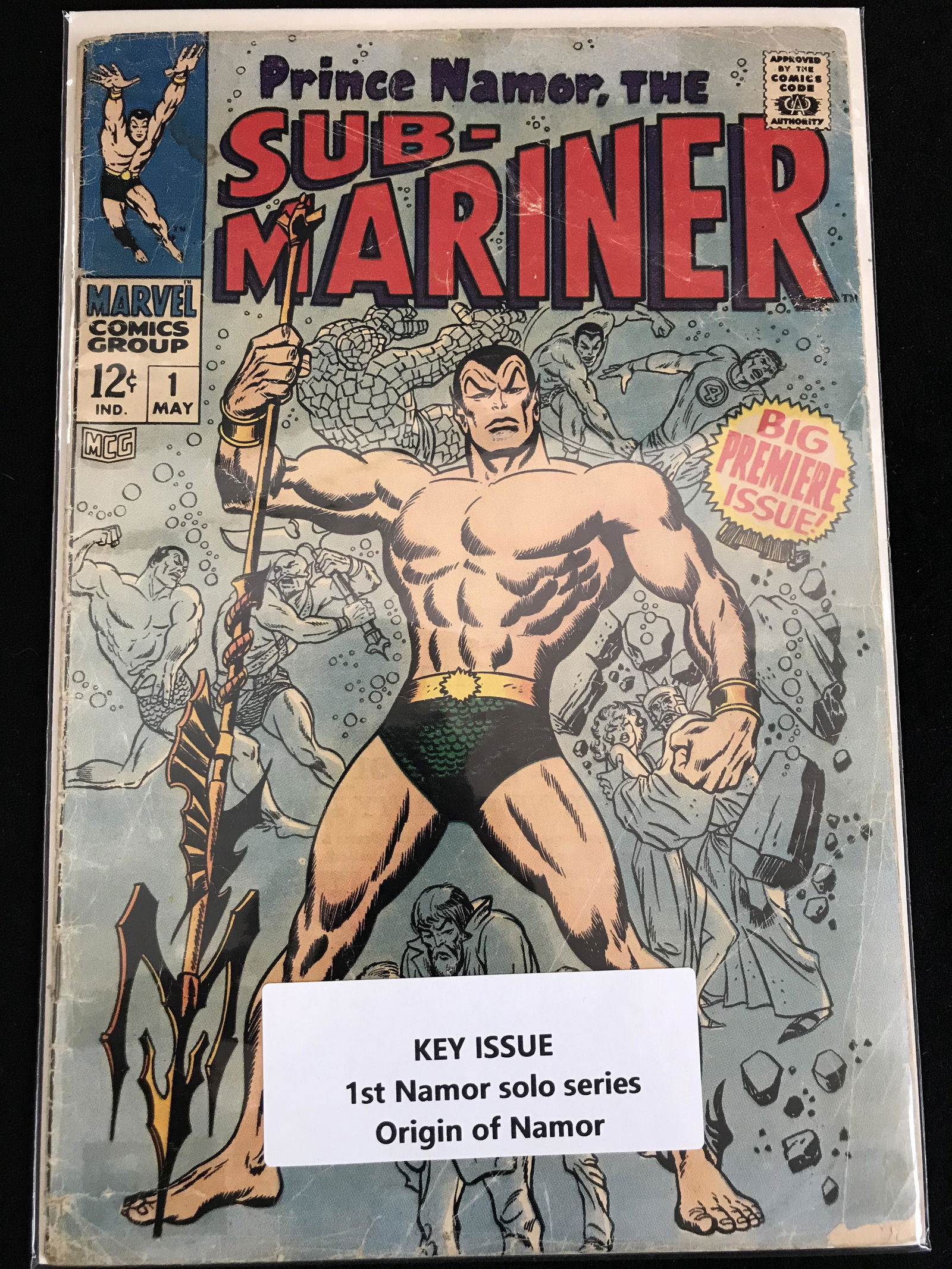 MARVEL COMICS SUB MARINER NO.1 (1 of 1)