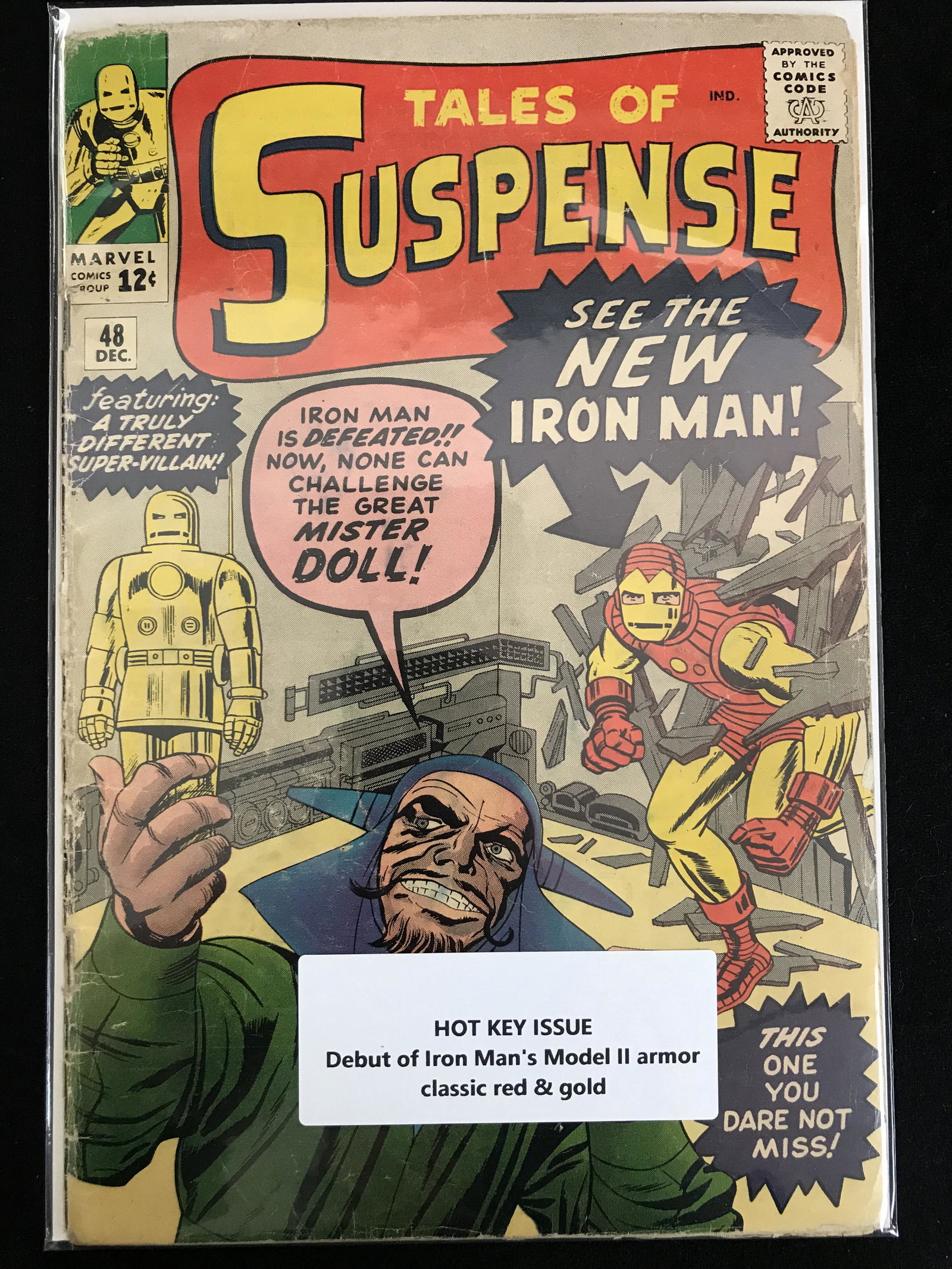 MARVEL COMICS TALES OF SUSPENSE NO 48 (DEBUT OF IRON MANS MODEL II ARMOUR): MARVEL COMICS TALES OF SUSPENSE NO 48 (DEBUT OF IRON MANS MODEL II ARMOUR)