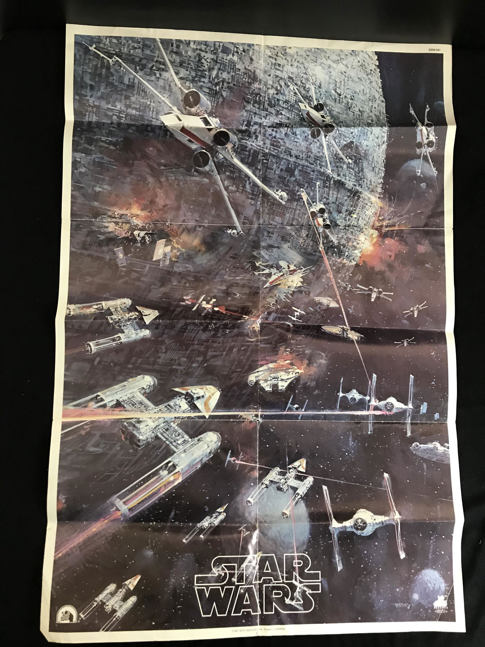 ORIGINAL 1977 STAR WARS POSTER (1 of 1)