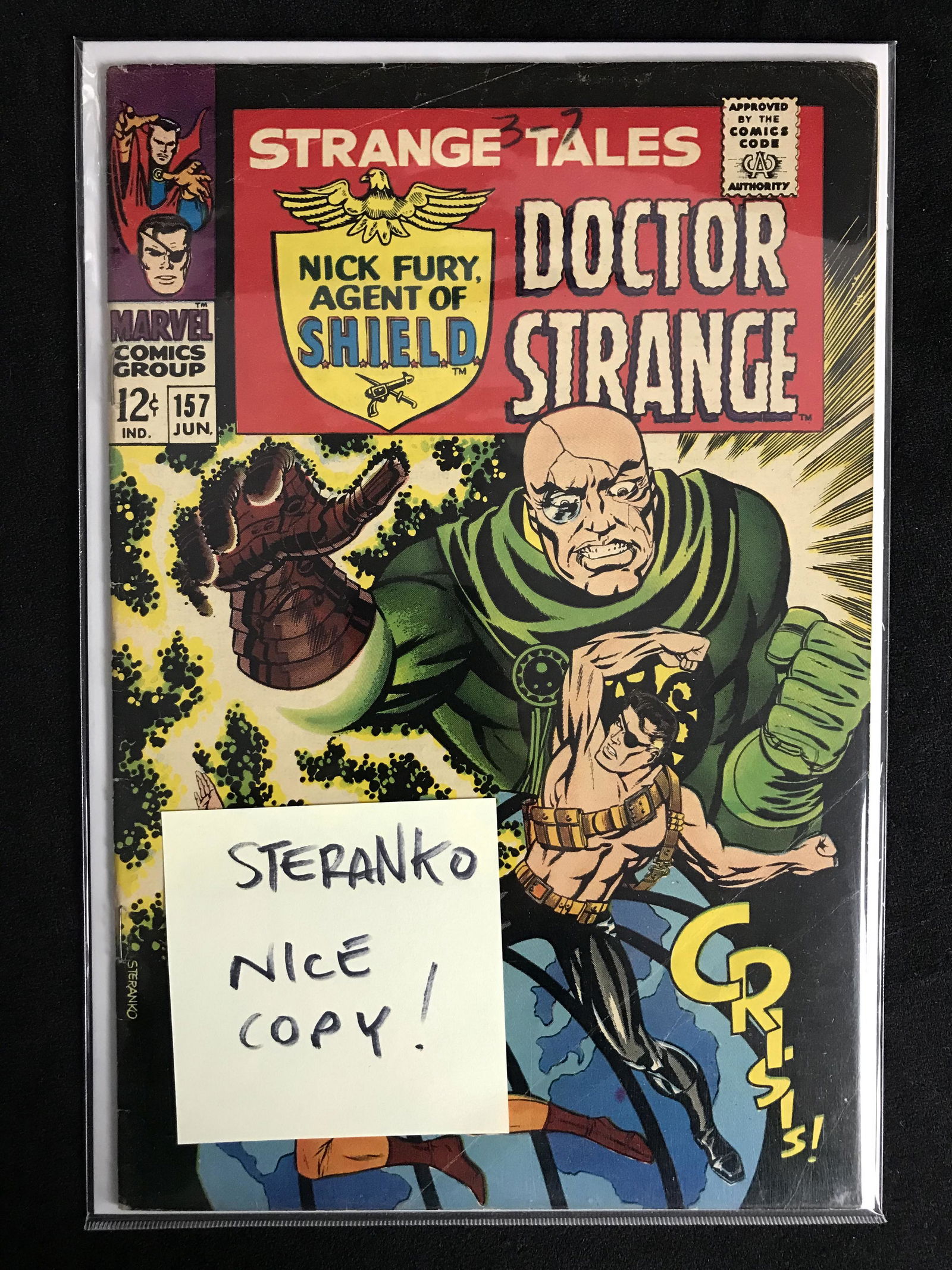 MARVEL COMICS STRANGE TALES NO.157 (1 of 1)
