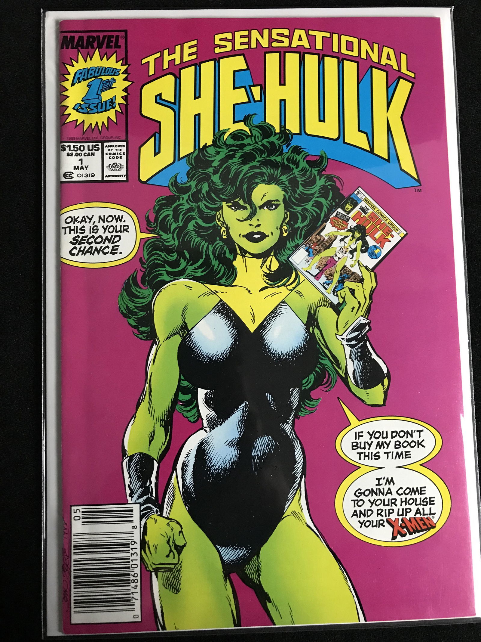 MARVEL COMICS SENSATIONAL SHE HULK NO.1 (1 of 1)