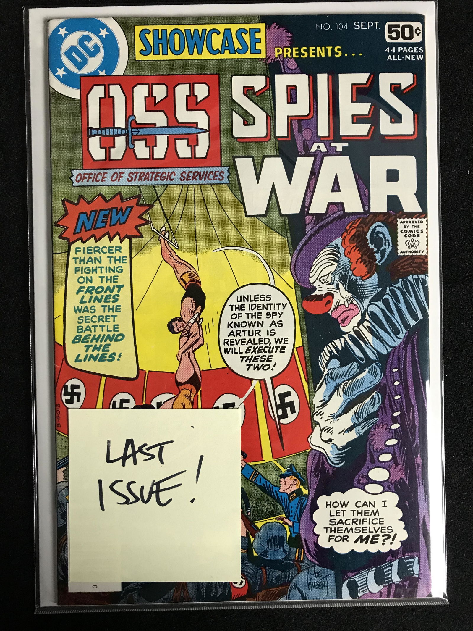 DC COMICS SHOWCASE PRESENTS OSS SPIES AT WAR LAST ISSUE (1 of 1)