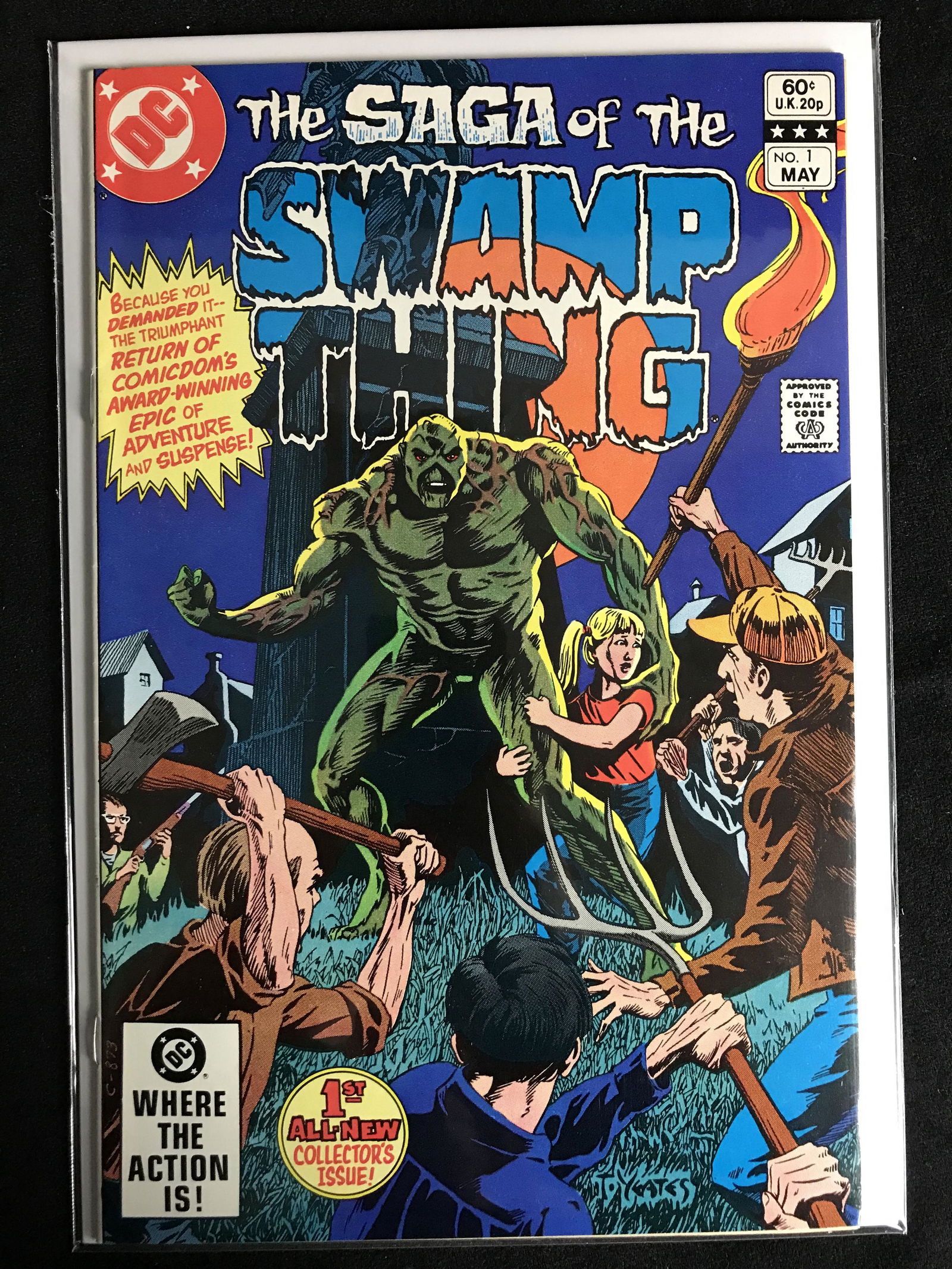 DC COMICS THE SAGA OF SWAMP THING NO.1 (1 of 1)