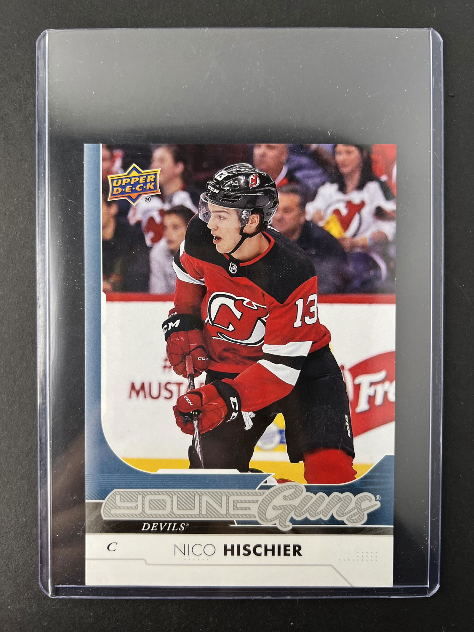 2017-18 UPPER DECK NICO HISHIER YOUNG GUNS RC (1 of 2)