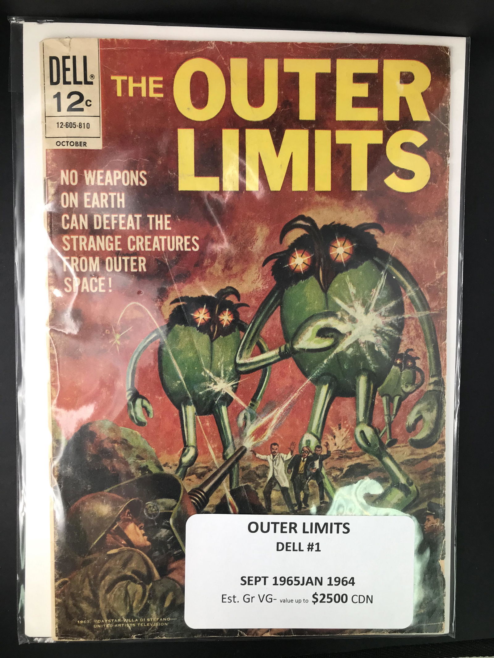 DELL COMICS THE OUTER LIMITS #1 (1 of 1)