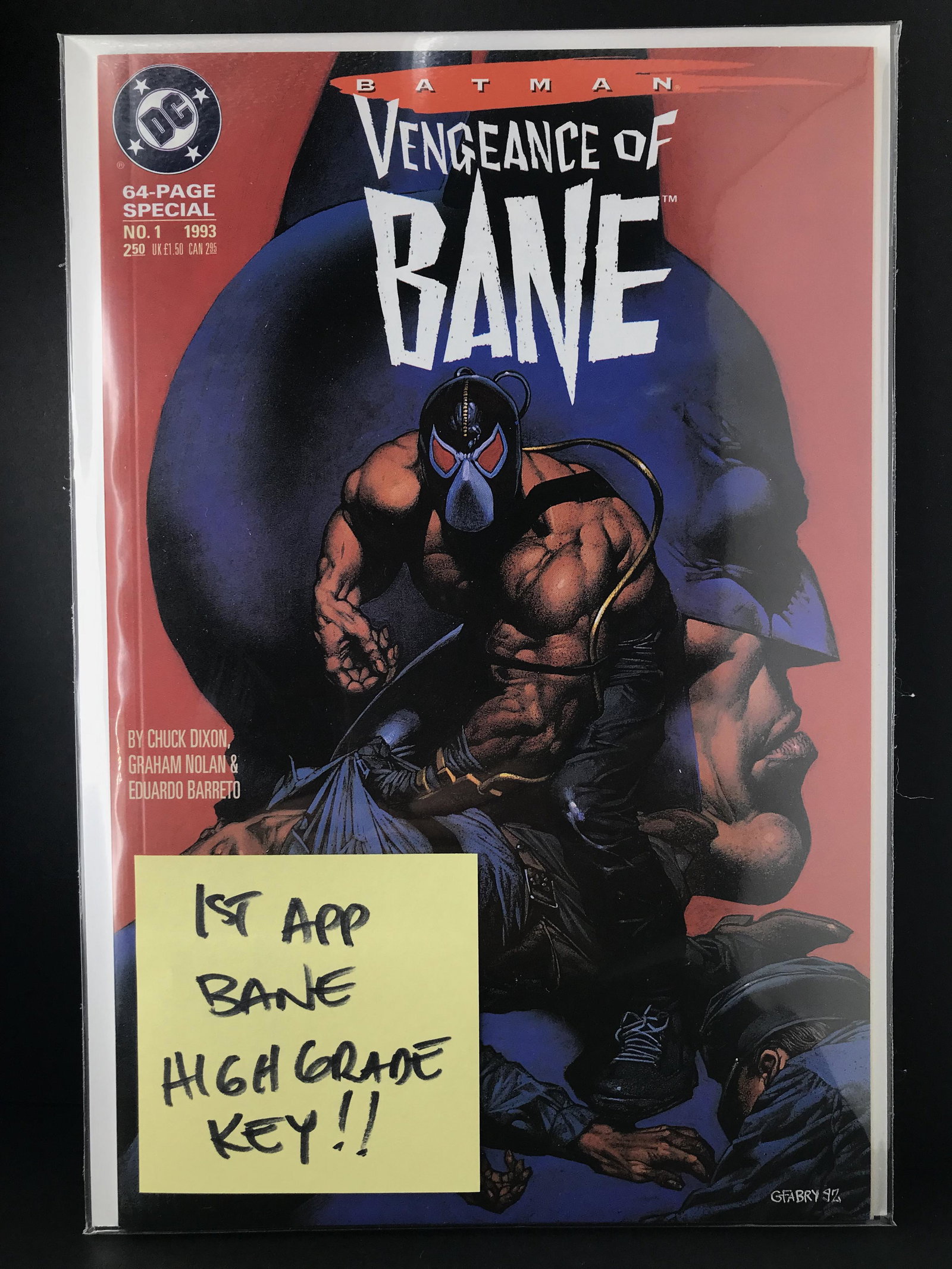 DC COMICS BATMAN VENGANCE OF BAIN (1ST APPEARANCE BANE): DC COMICS BATMAN VENGANCE OF BAIN (1ST APPEARANCE BANE)