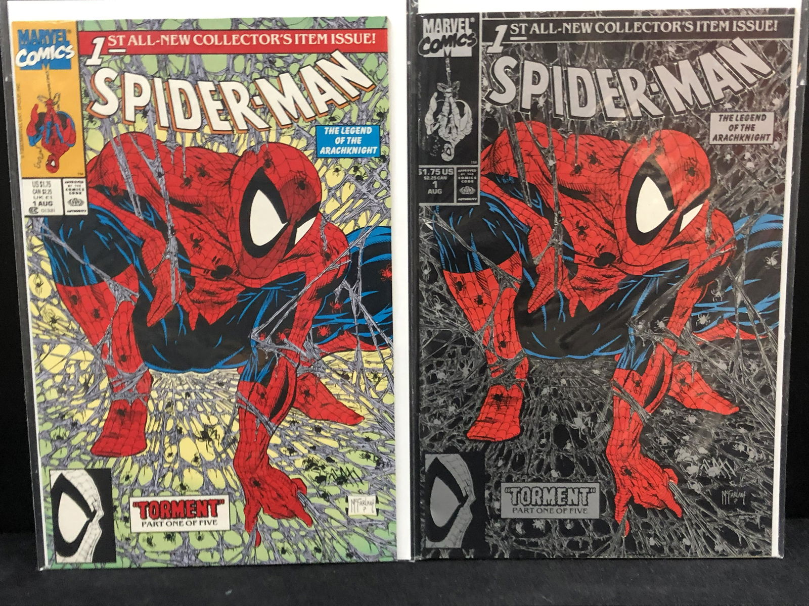 MARVEL COMICS SPIDER-MAN #1 COMIC BOOK LOT (1 of 1)