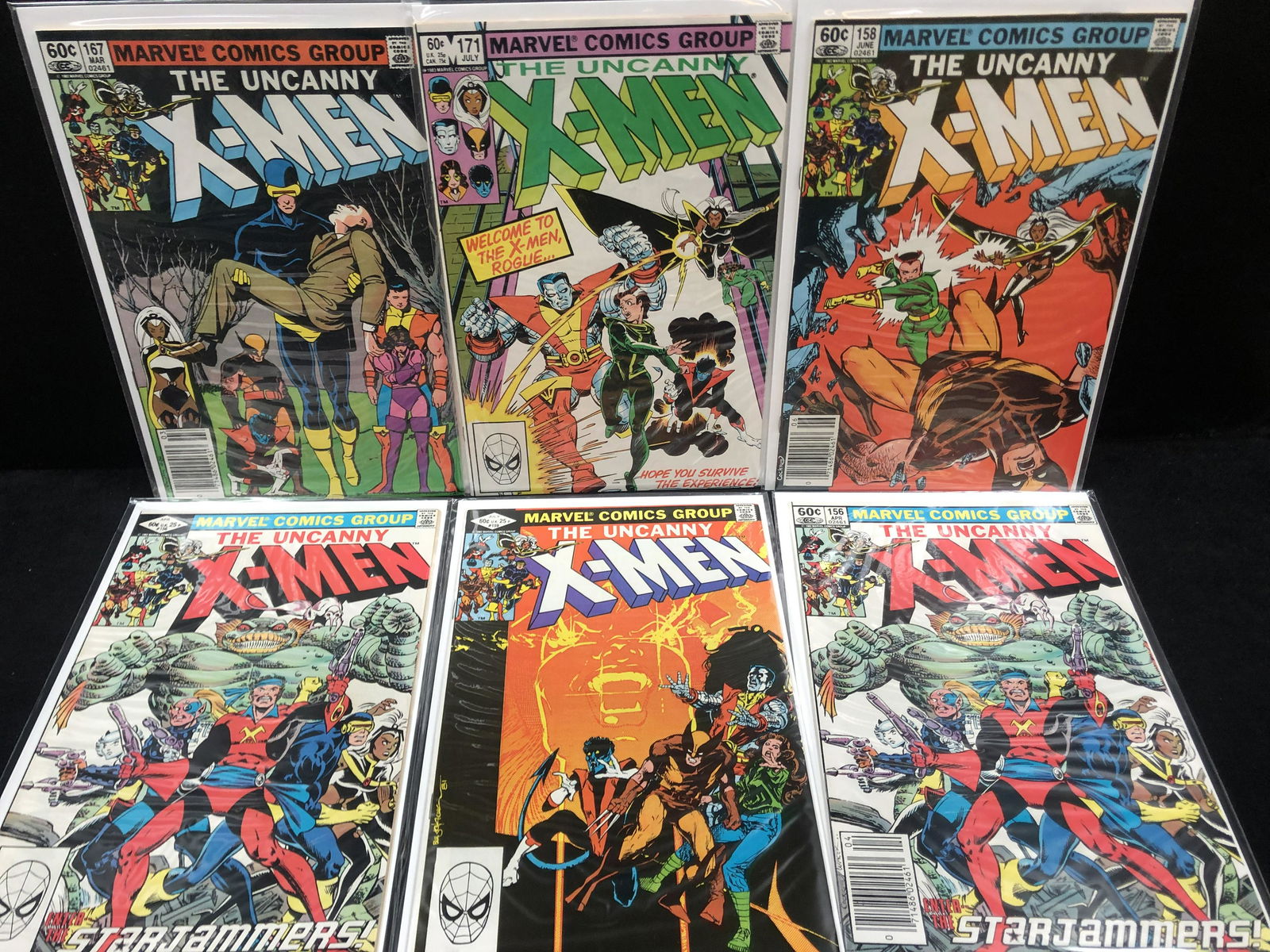 MARVEL COMICS THE UNCANNY X-MEN COMIC BOOK LOT (1 of 1)
