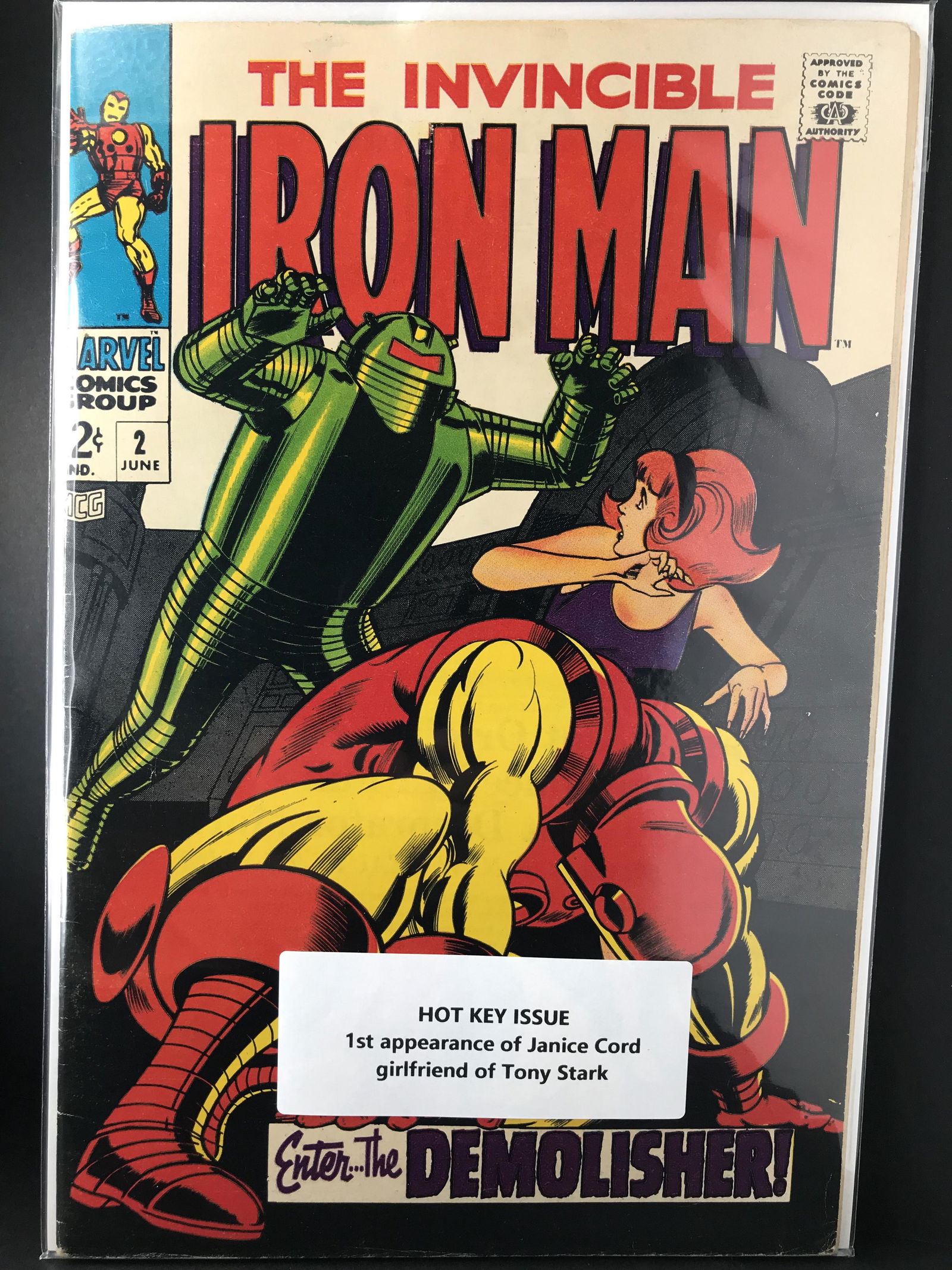 MARVEL COMICS THE INVINCIBLE IRON MAN #2 (1 of 1)