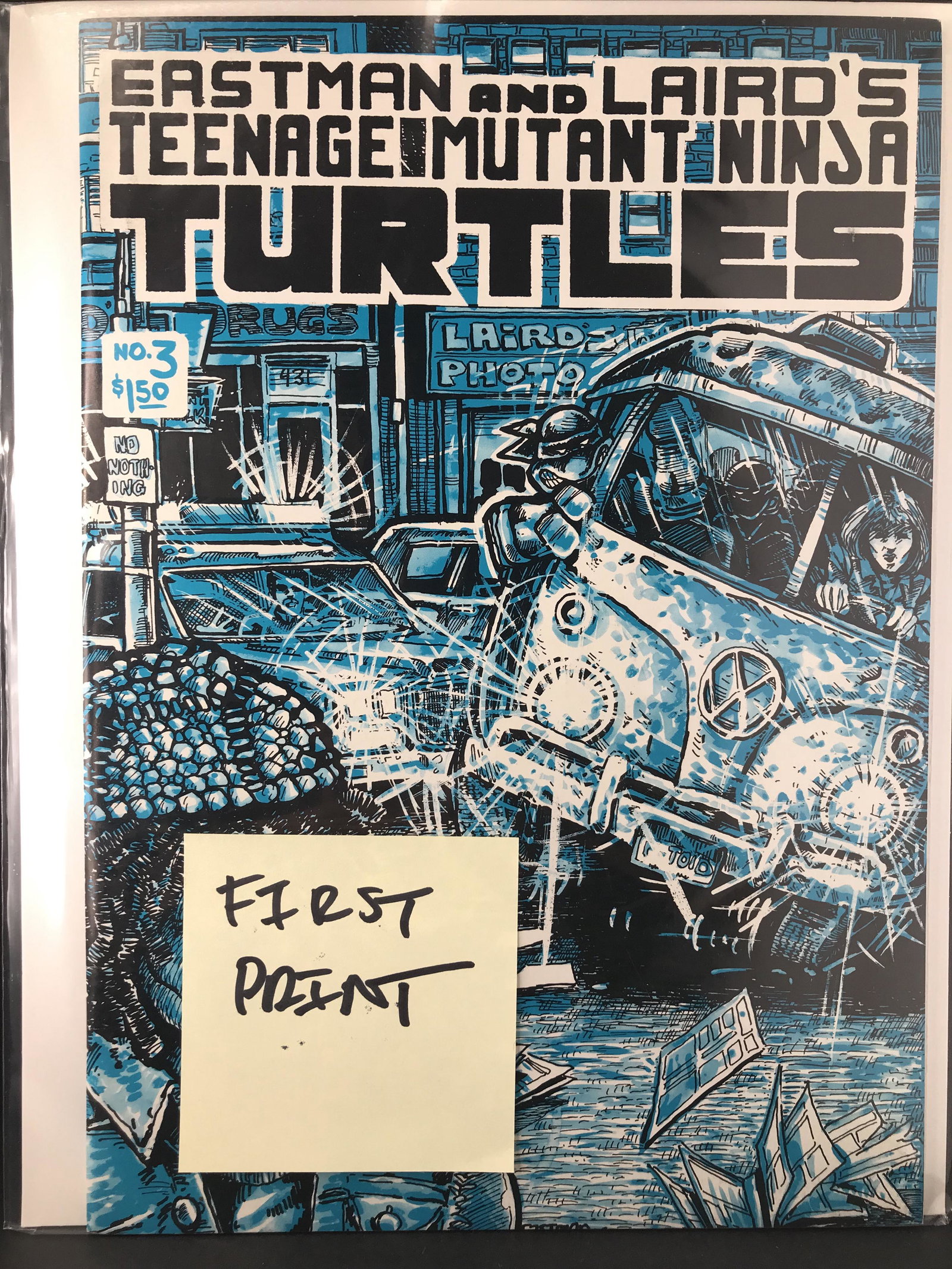 EASTMAN AND LAIRDS TEENAGE MUTANT NINJA TURTLES #3 (1ST PRINTING): EASTMAN AND LAIRDS TEENAGE MUTANT NINJA TURTLES #3 (1ST PRINTING)