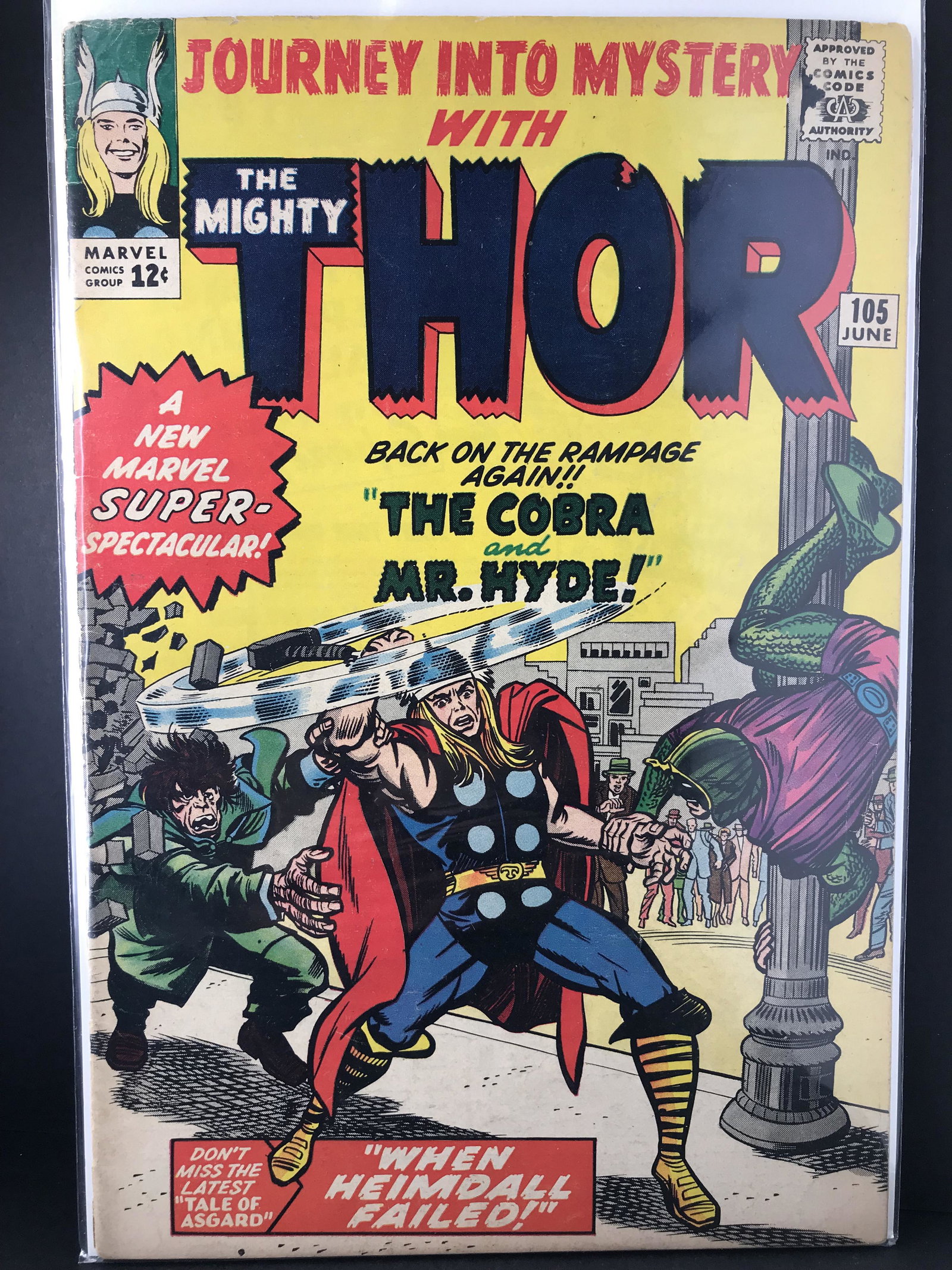 MARVEL COMICS JOURNEY INTO MYSTERY THE MIGHTY THOR #105: MARVEL COMICS JOURNEY INTO MYSTERY THE MIGHTY THOR #105