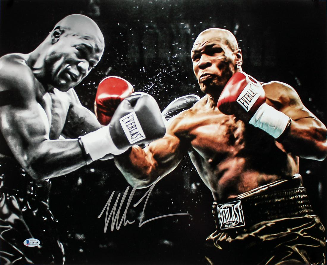 MIKE TYSON SIGNED 8 X 10 (BECKETT COA) (1 of 1)