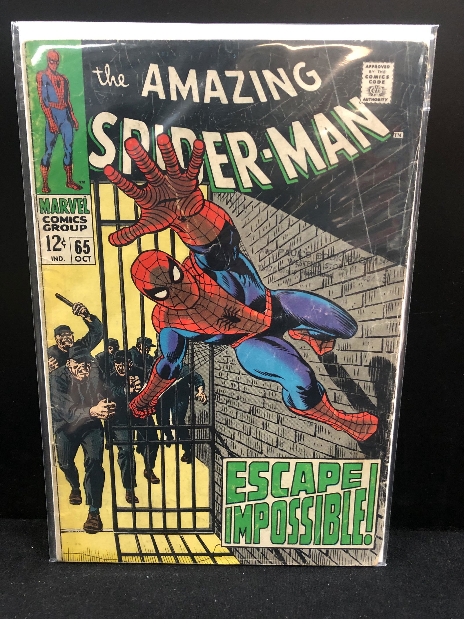MARVEL COMCIS THE AMAZING SPIDER-MAN #65 (1 of 1)
