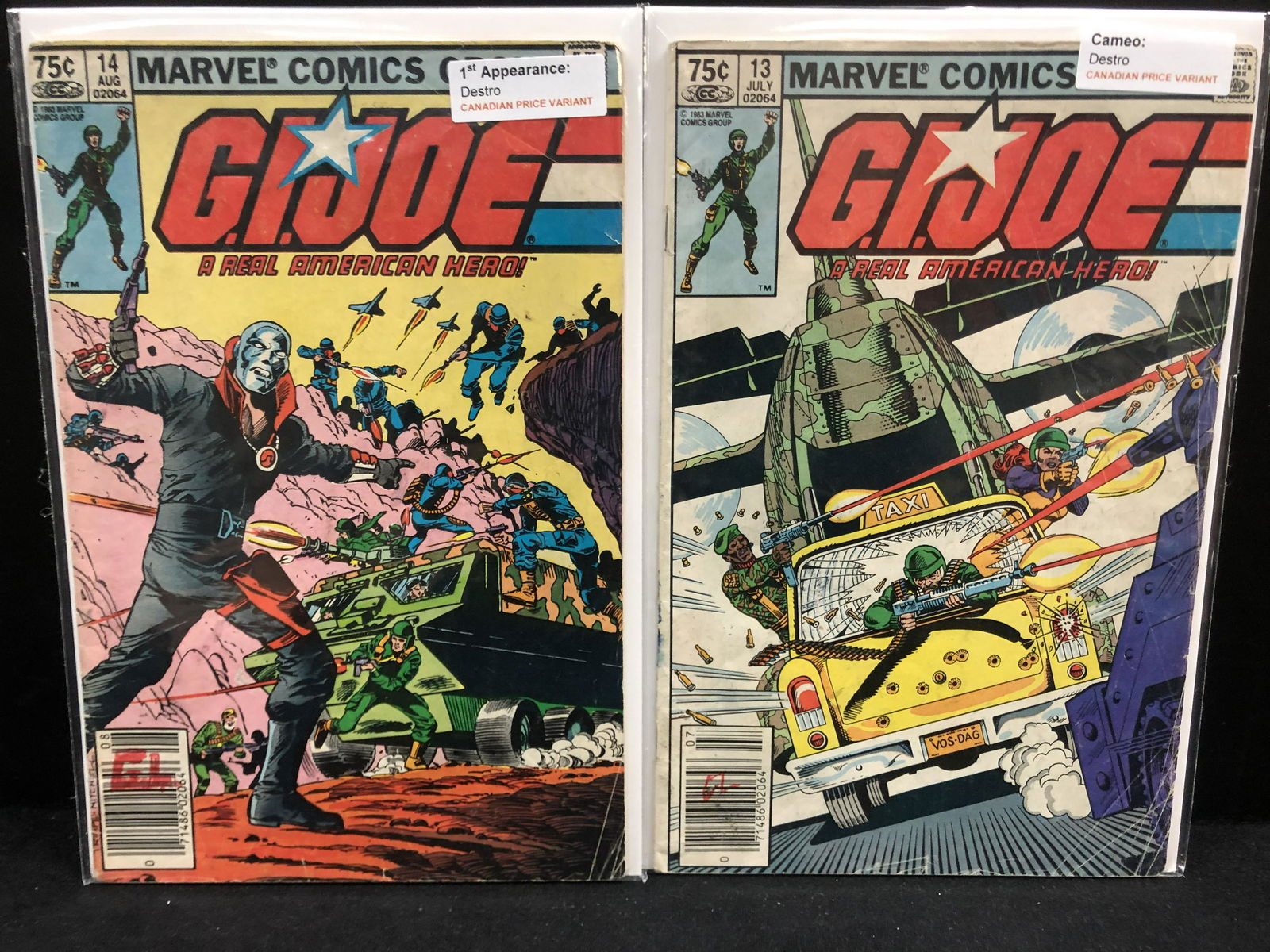 MARVEL COMICS G.I. JOE COMIC BOOK LOT (1 of 1)