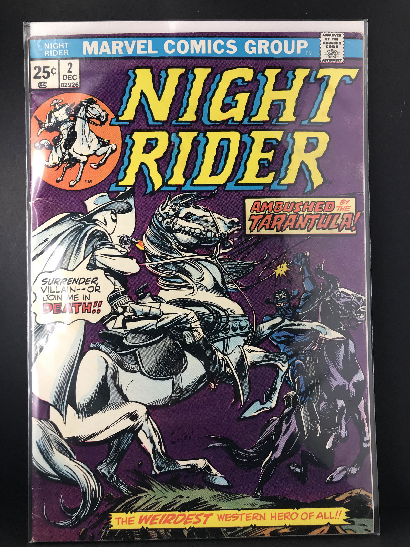 MARVEL COMICS NIGHT RIDER #2 (1 of 1)