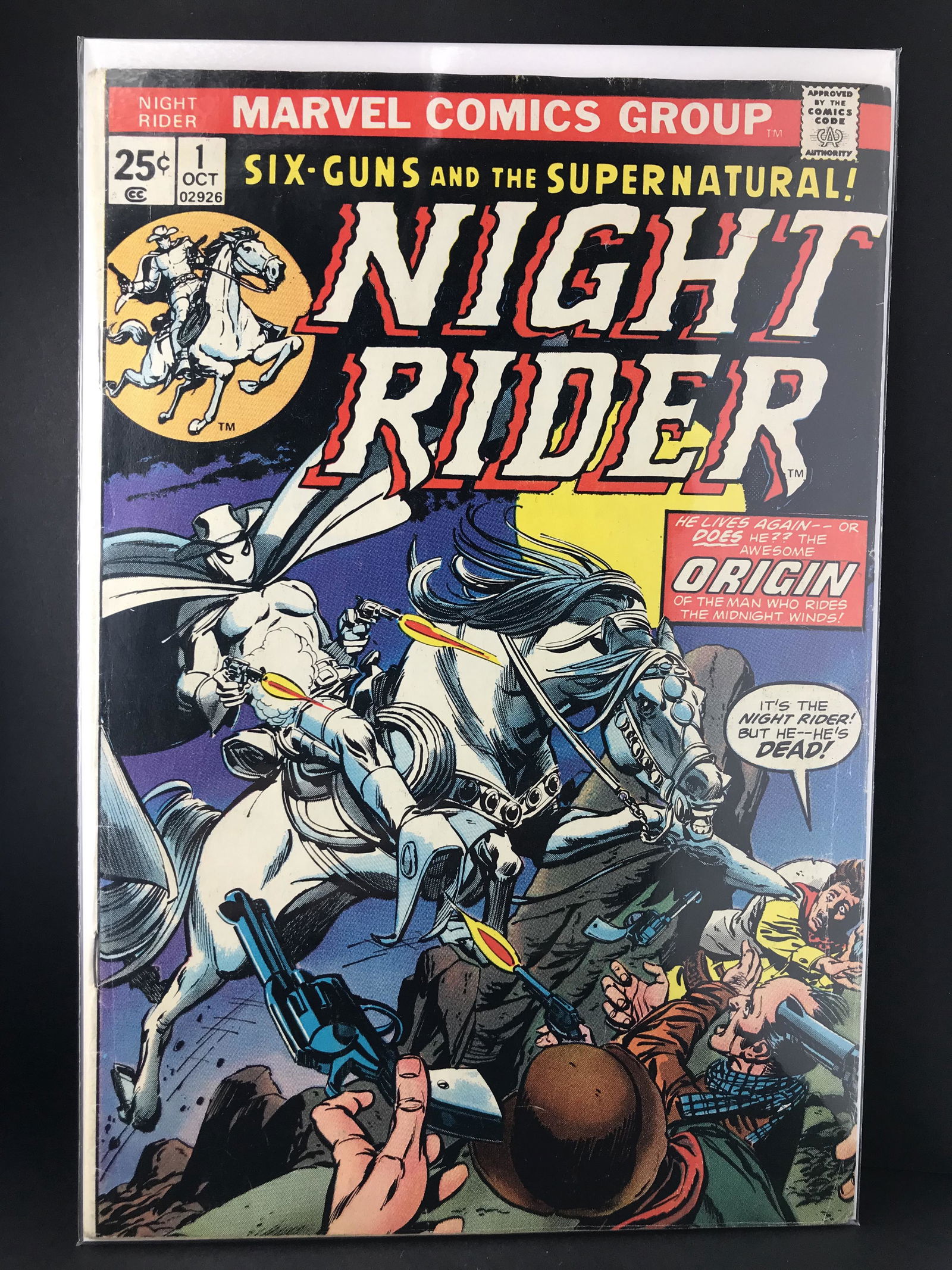 MARVEL COMICS NIGHT RIDER #1 (1 of 1)