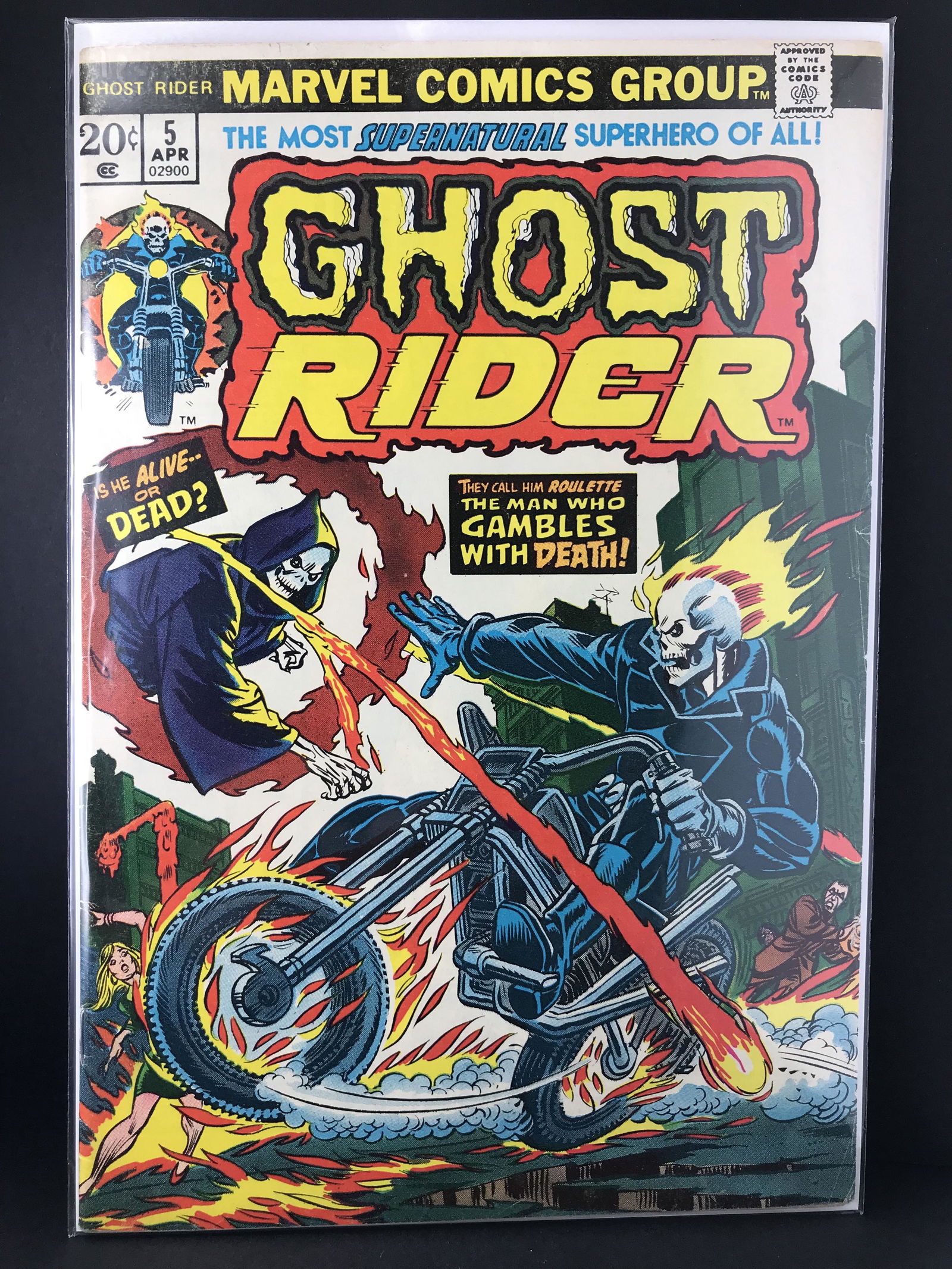 MARVEL COMICS GHOST RIDER #5 (1 of 1)