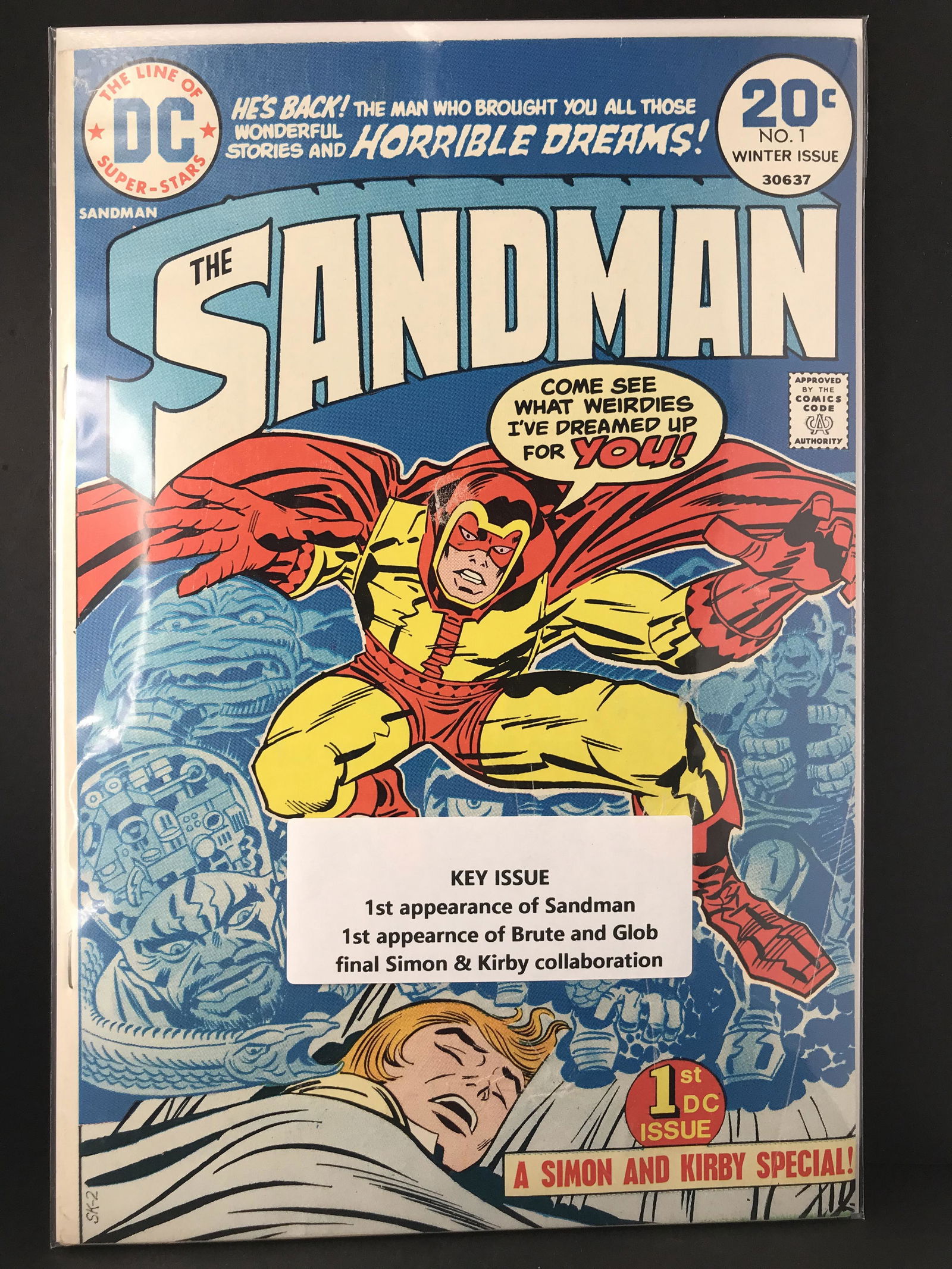 DC COMICS SANDMAN #1 (1ST APPEARANCE SANDMAN) (1 of 1)