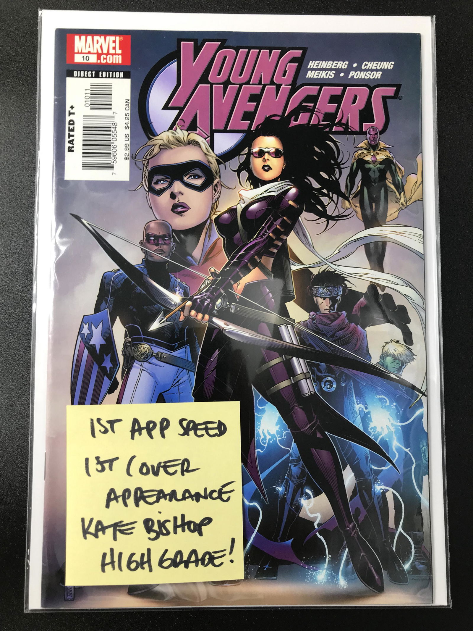 MARVEL COMICS THE YOUNG AVENGERS #10 (1 of 1)