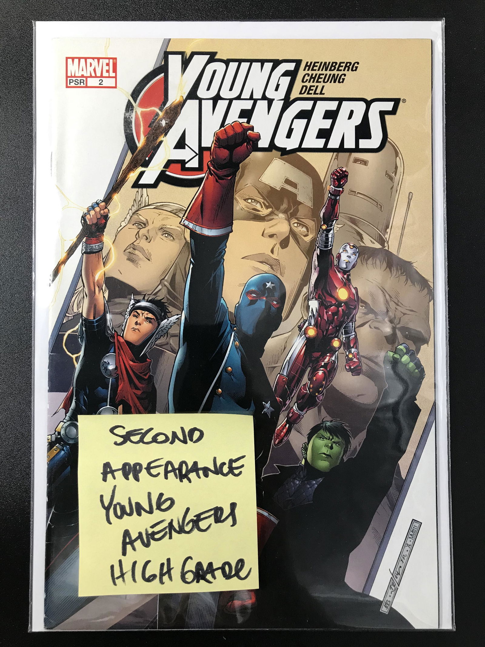 MARVEL COMICS THE YOUNG AVENGERS #2 (1 of 1)
