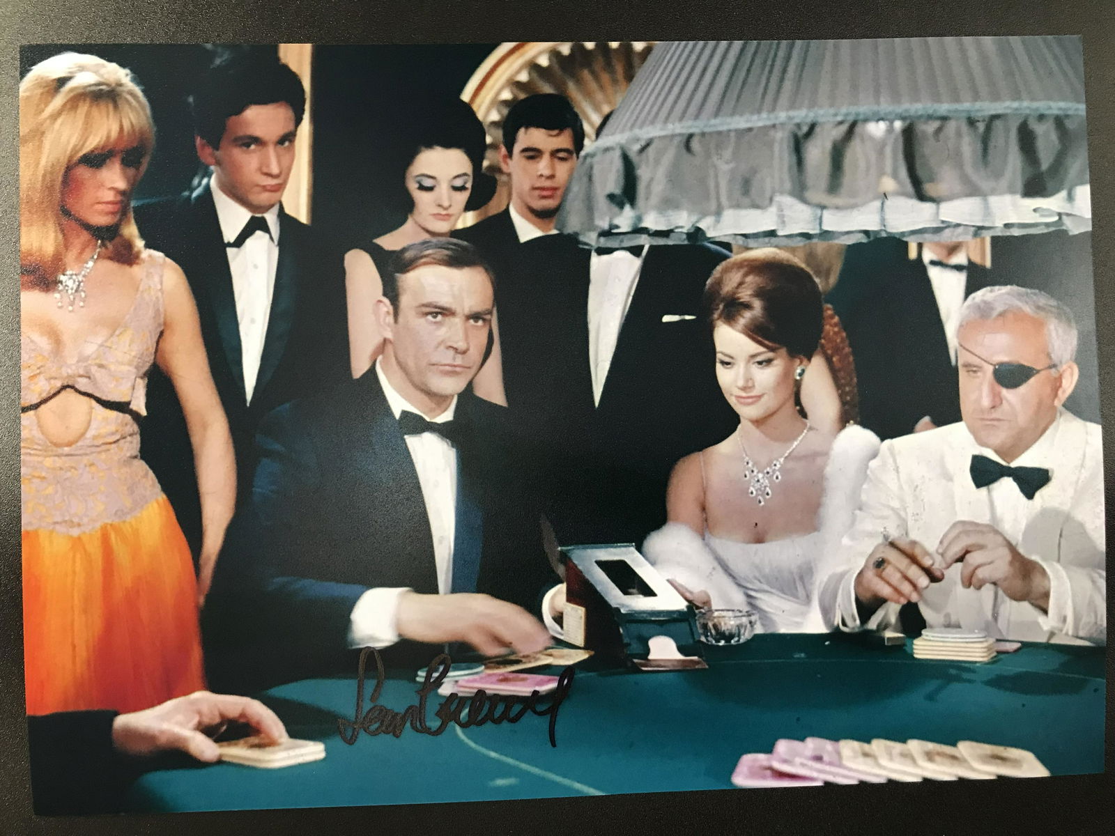 SEAN CONNERY SIGNED JAMES BOND 8 X 10 (RA COA) (1 of 2)