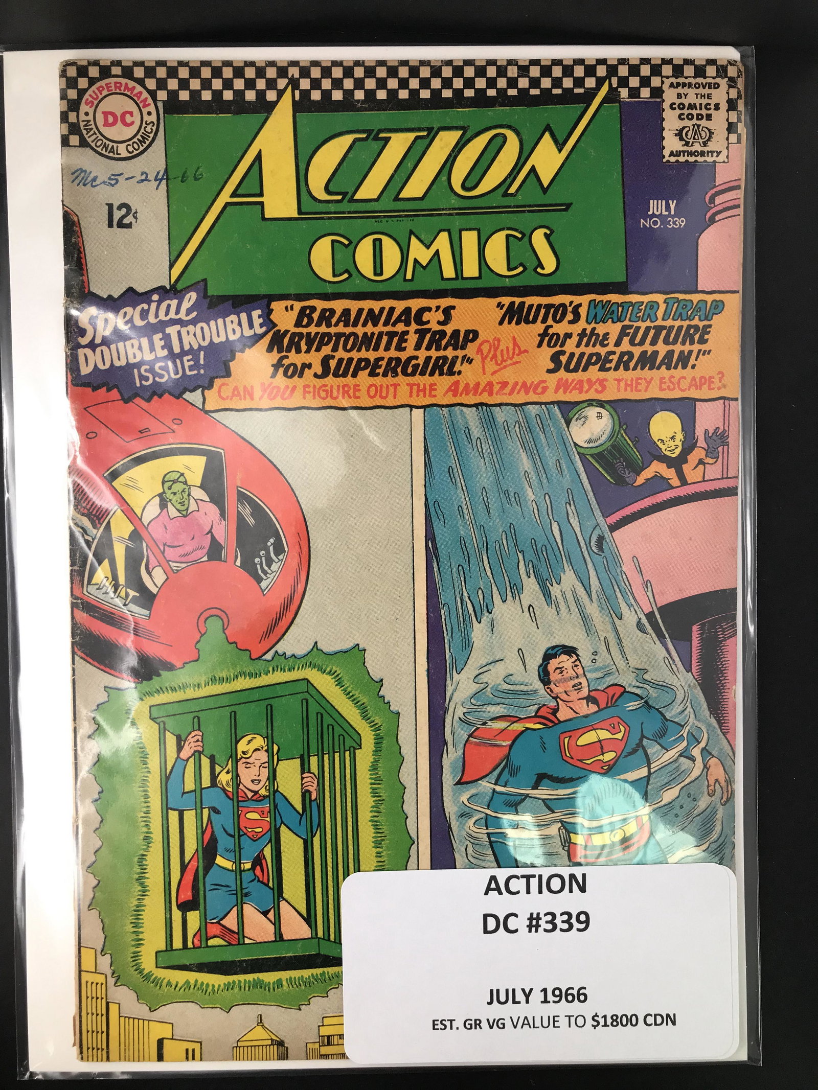 DC COMICS ACTION #339: DC COMICS ACTION #339