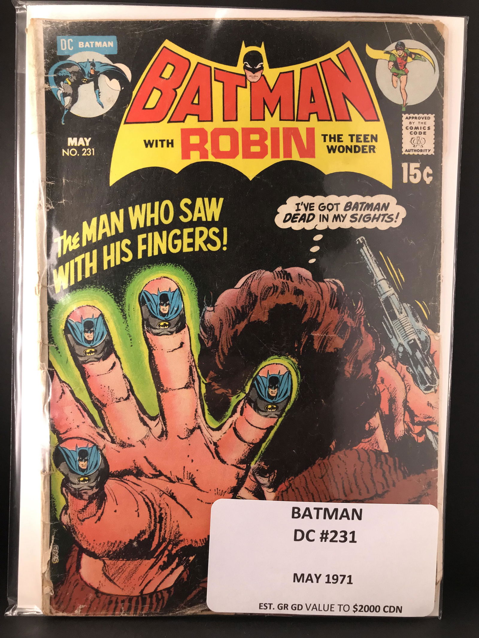 DC COMICS BATMAN #231 (1 of 1)