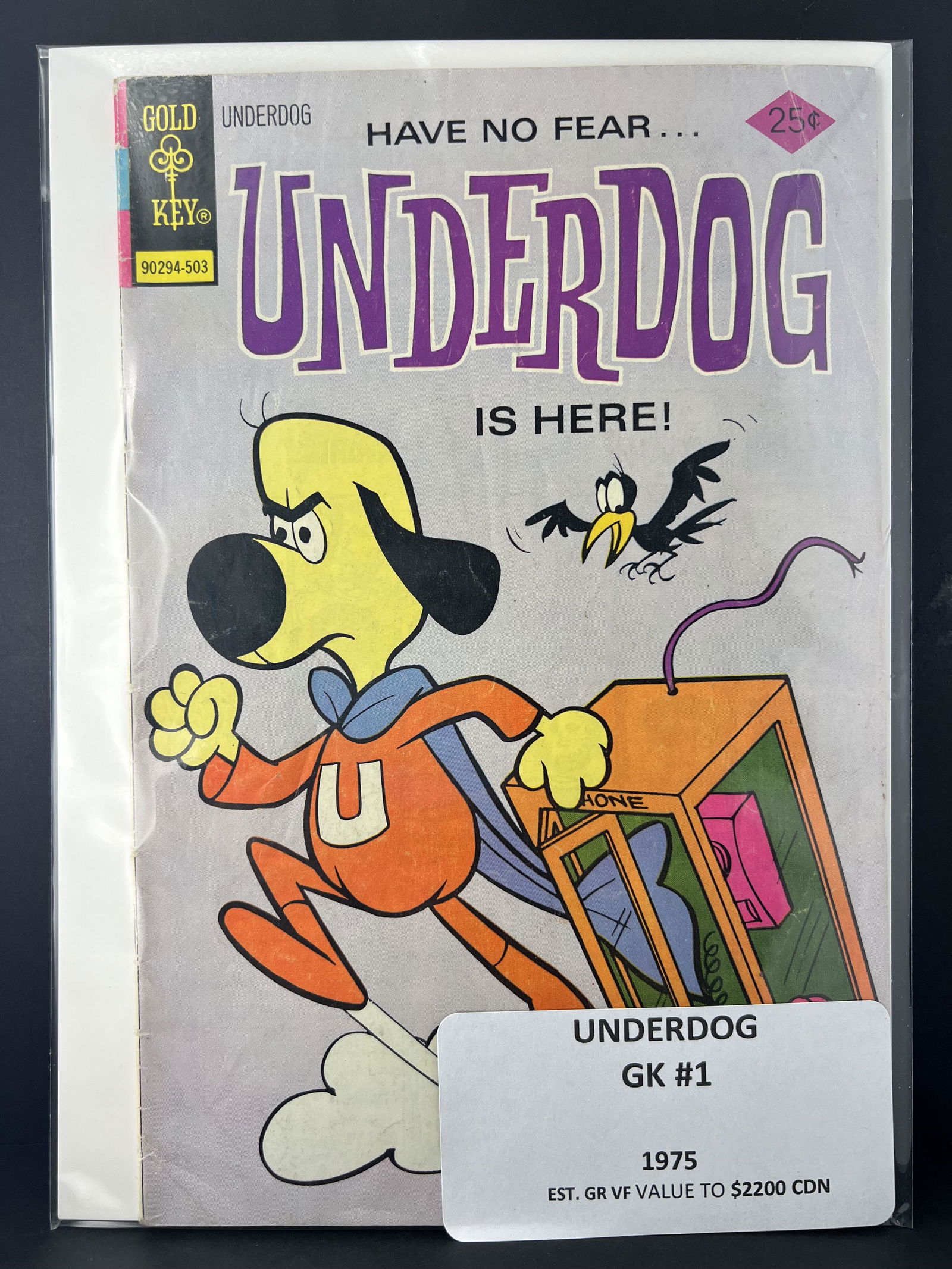 DELL COMICS UNDERDOG #1 (1 of 1)