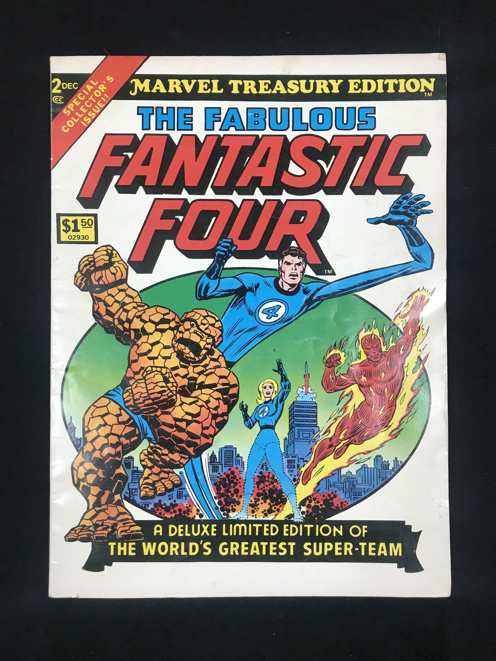 THE FABULOUS FOUR #2 MARVEL TREASURY EDITION  MARVEL COMICS (1 of 1)