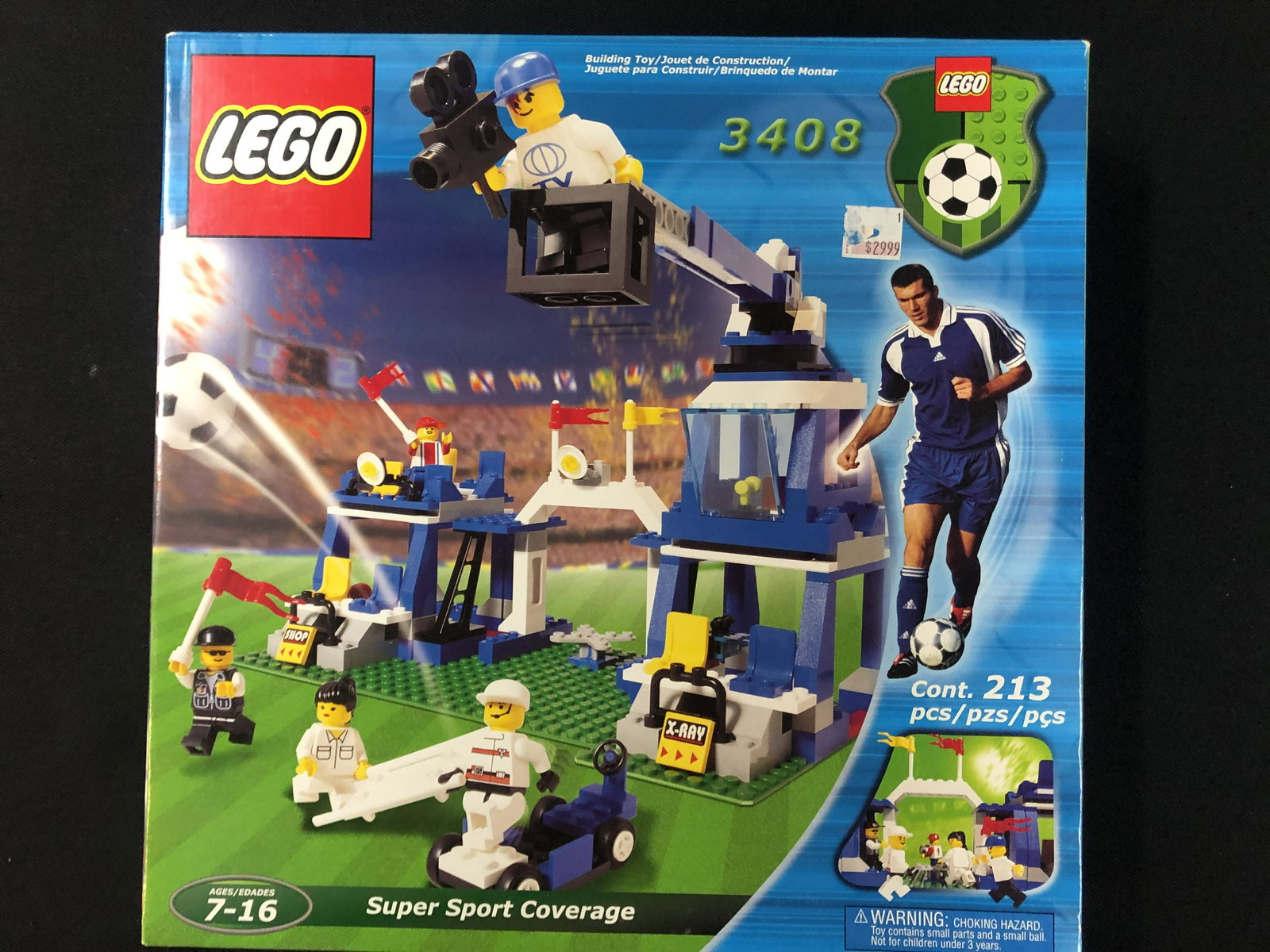 LEGO 3408 SUPER SPORT COVERAGE SEALED: LEGO 3408 SUPER SPORT COVERAGE SEALED