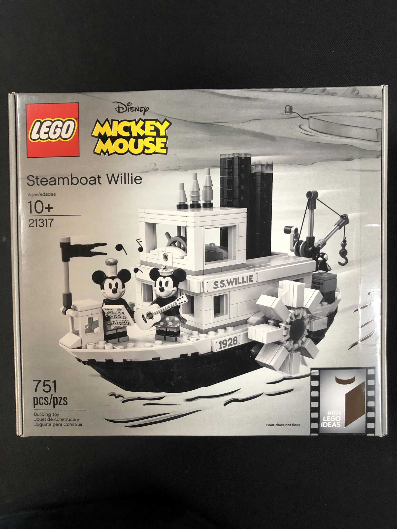 LEGO 21317 DISNEY STEAMBOAT WILLIE SEALED (1 of 1)