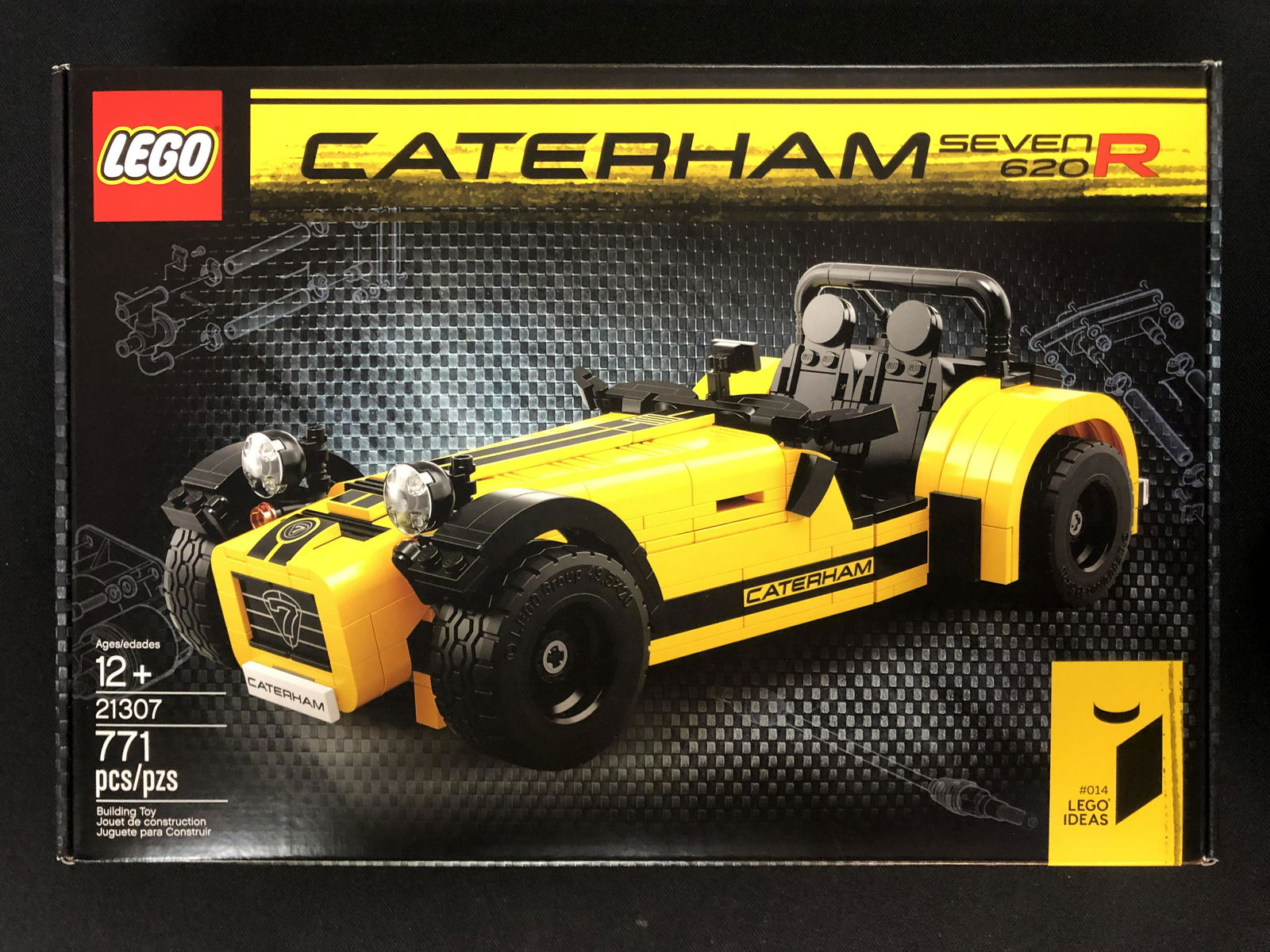 LEGO 21307 CATERHAM SEVEN 620R SEALED: LEGO 21307 CATERHAM SEVEN 620R SEALED