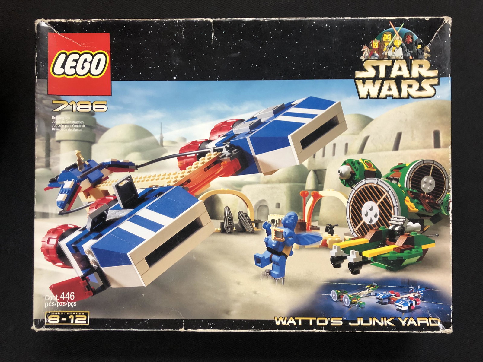 LEGO 7186 STAR WARS WATTOS JUNK YARD SEALED: LEGO 7186 STAR WARS WATTOS JUNK YARD SEALED