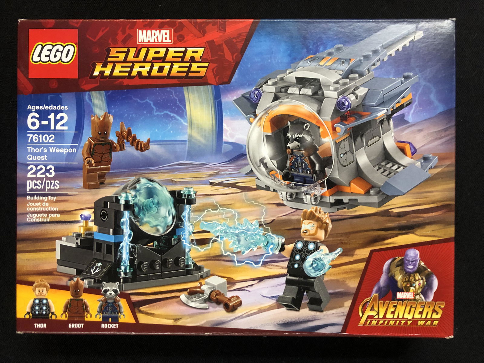 LEGO 76102 MARVEL SUPER HEROES THOR'S WEAPON QUEST SEALED (1 of 1)