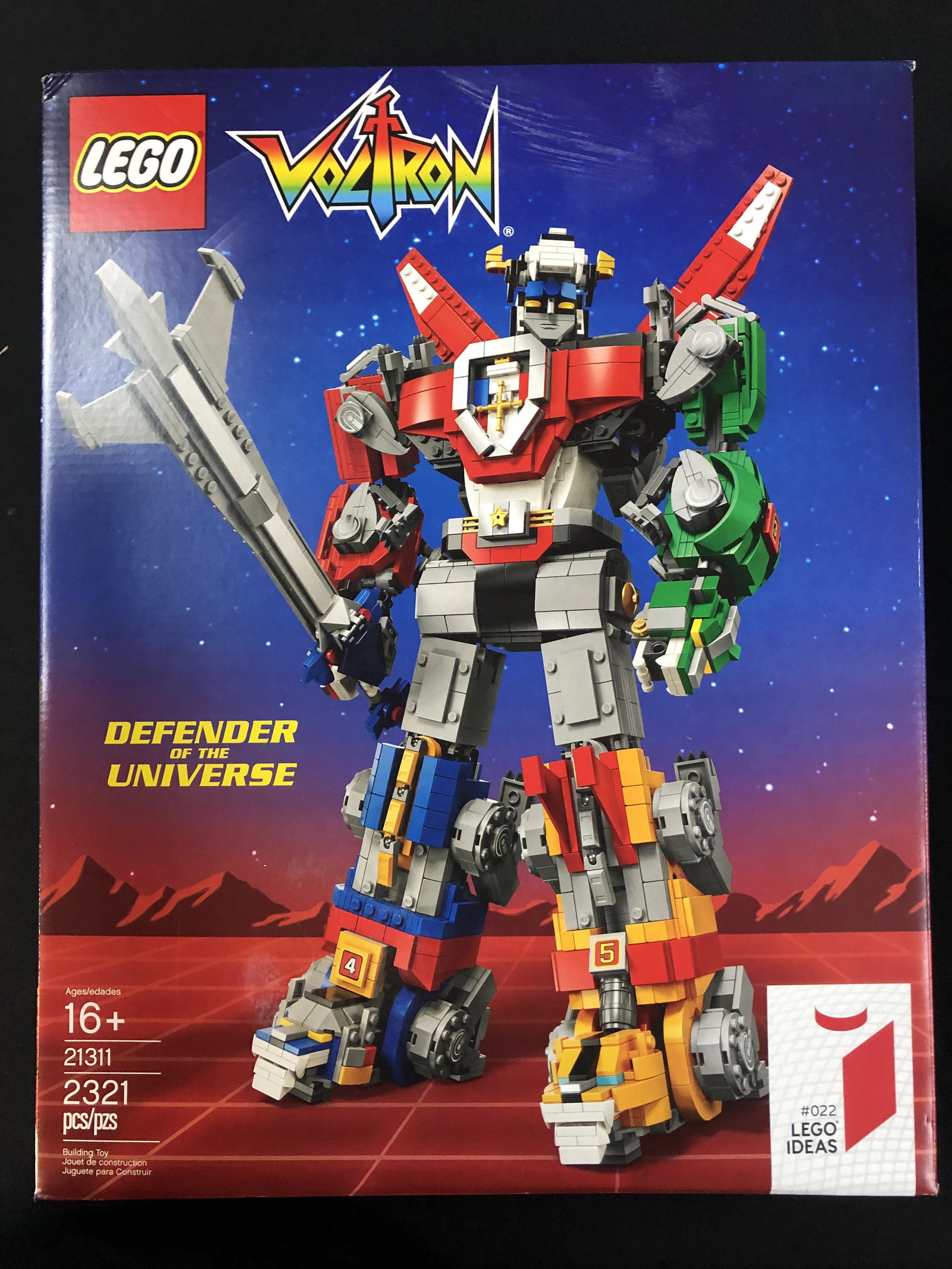LEGO 21311 VOLTRON SEALED: LEGO 21311 VOLTRON SEALED