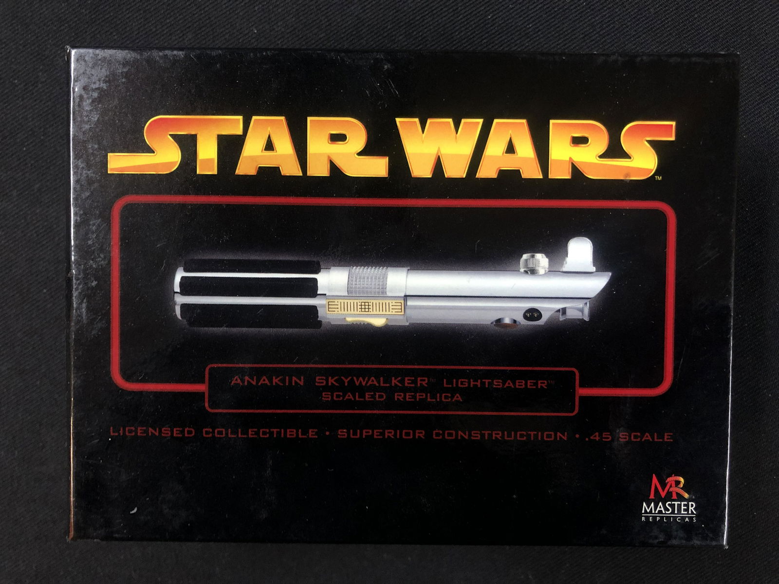 SEALED STAR WARS MASTER SERIES ANAKIN SKYWALKER LIGHTSABER SCALED REPLICA (1 of 3)