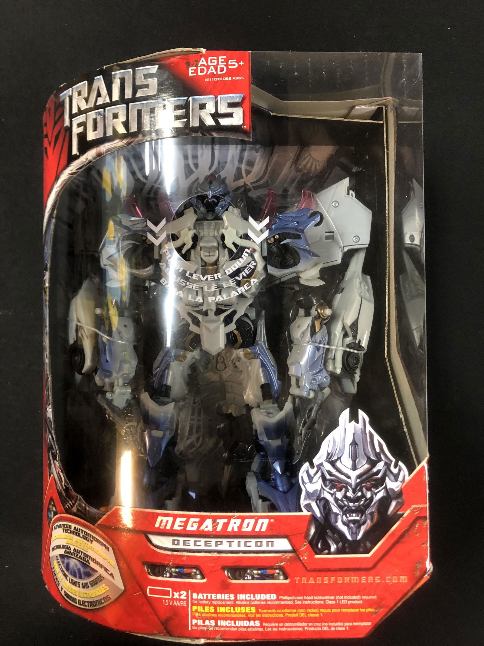 SEALED TRANSFORMERS MEGATRON DECEPTICON (1 of 1)