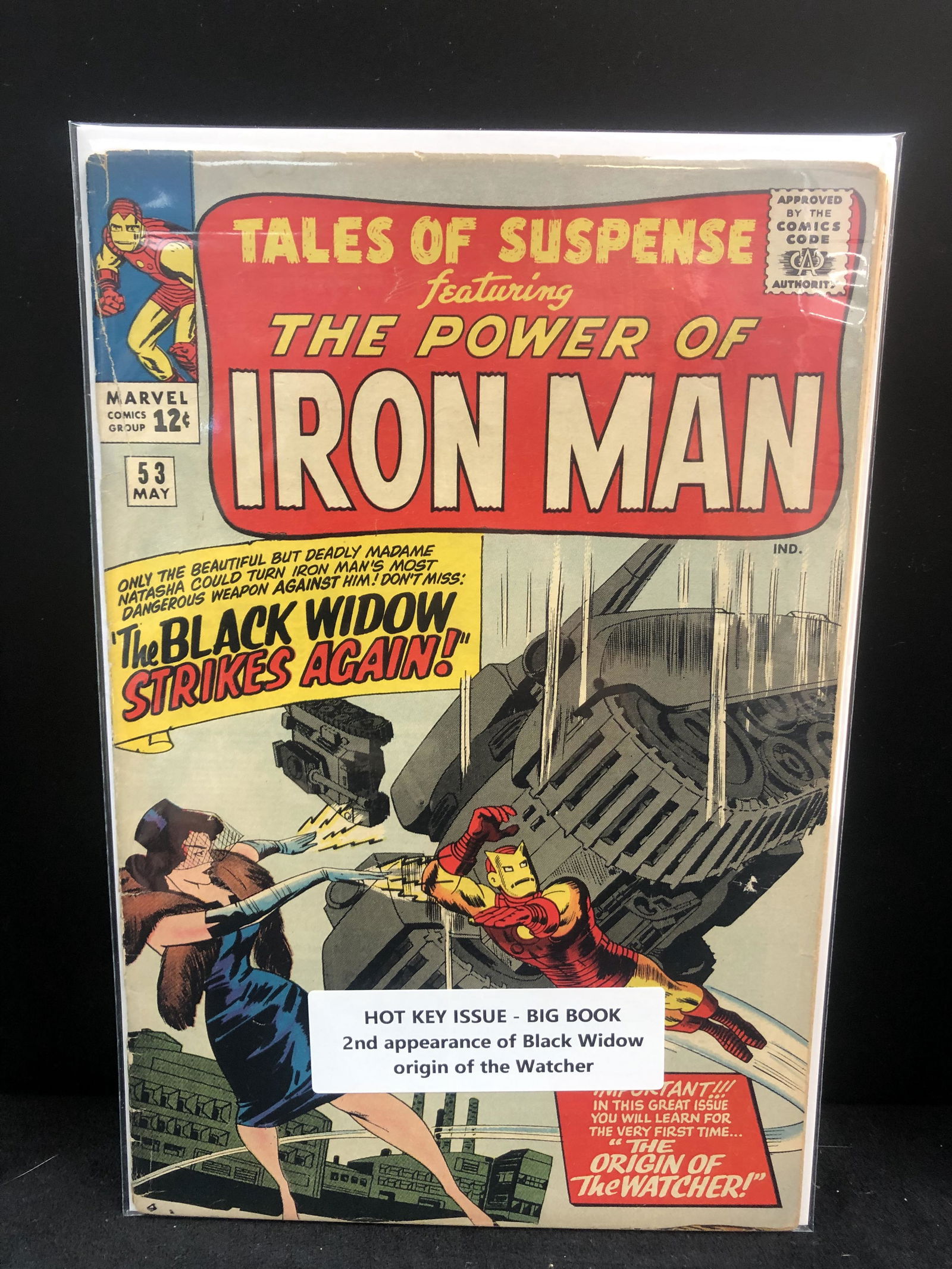 MARVEL COMICS TALES OF SUSPENSE THE POWER OF IRON MAN NO.53 (BIG KEY ISSUE) (1 of 1)