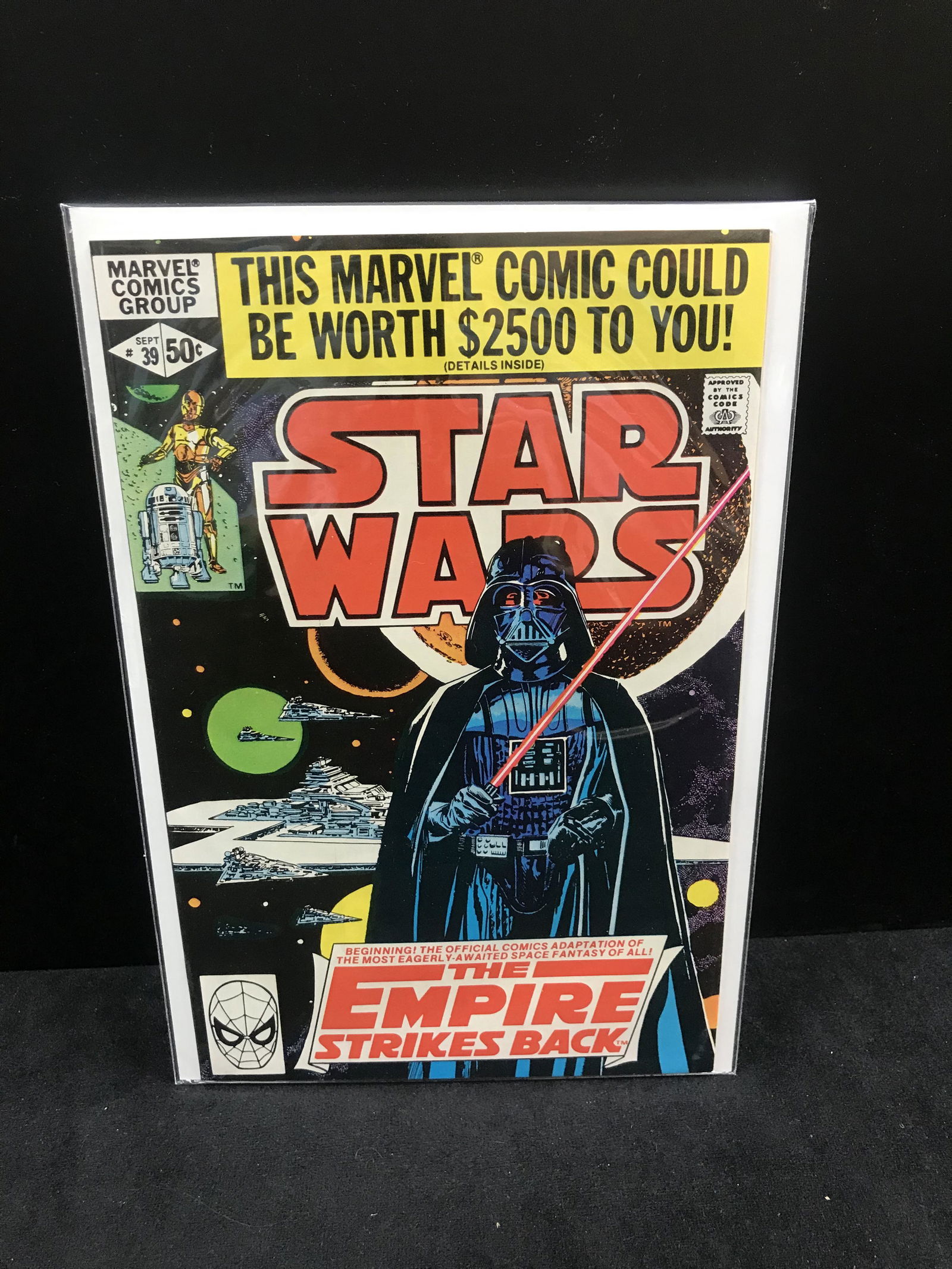 STAR WARS #39  (MARVEL COMICS) (1 of 1)