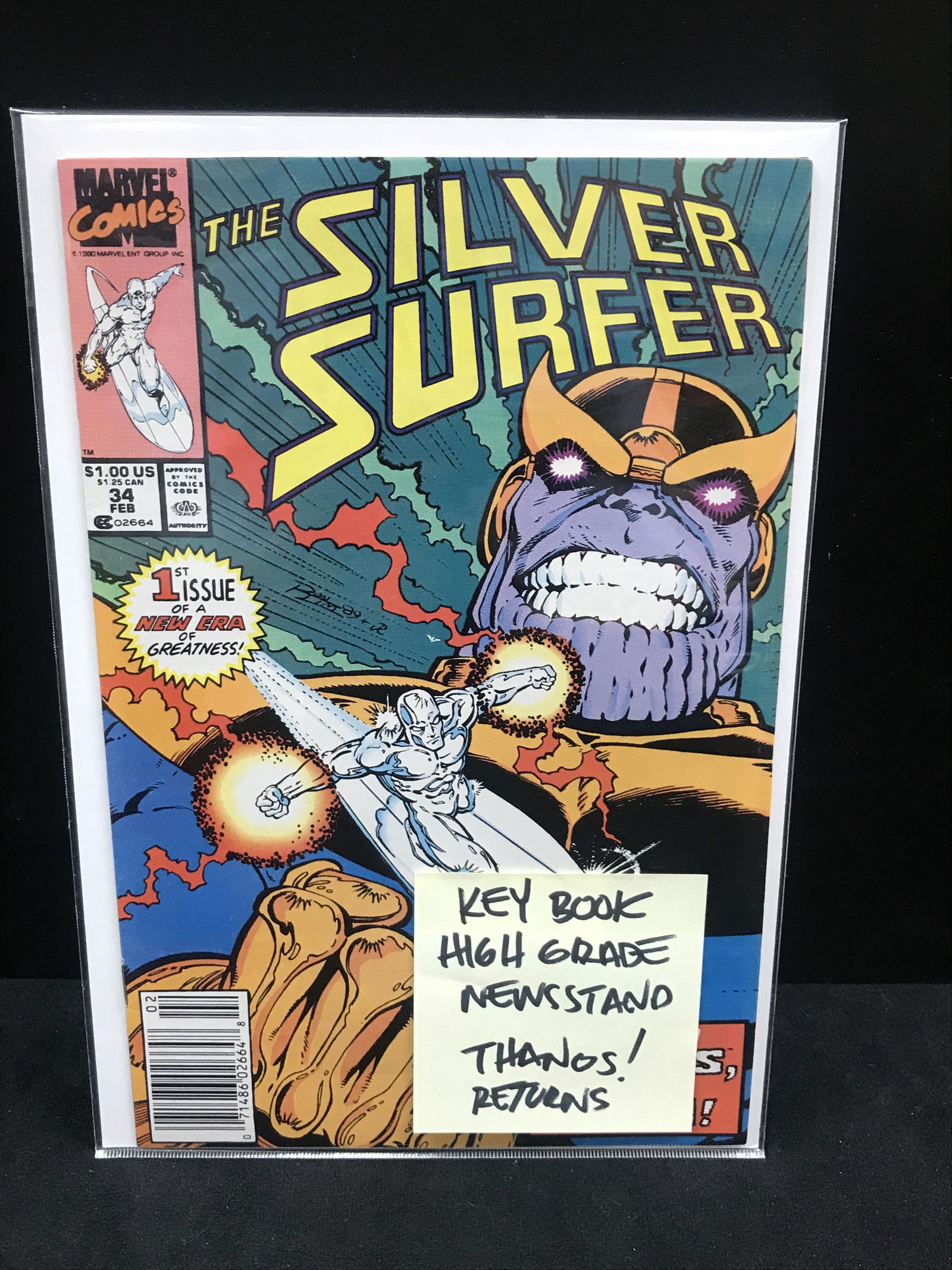 SILVER SURFER #34 KEY BOOK HIGH GRADE  (MARVEL COMICS) (1 of 1)